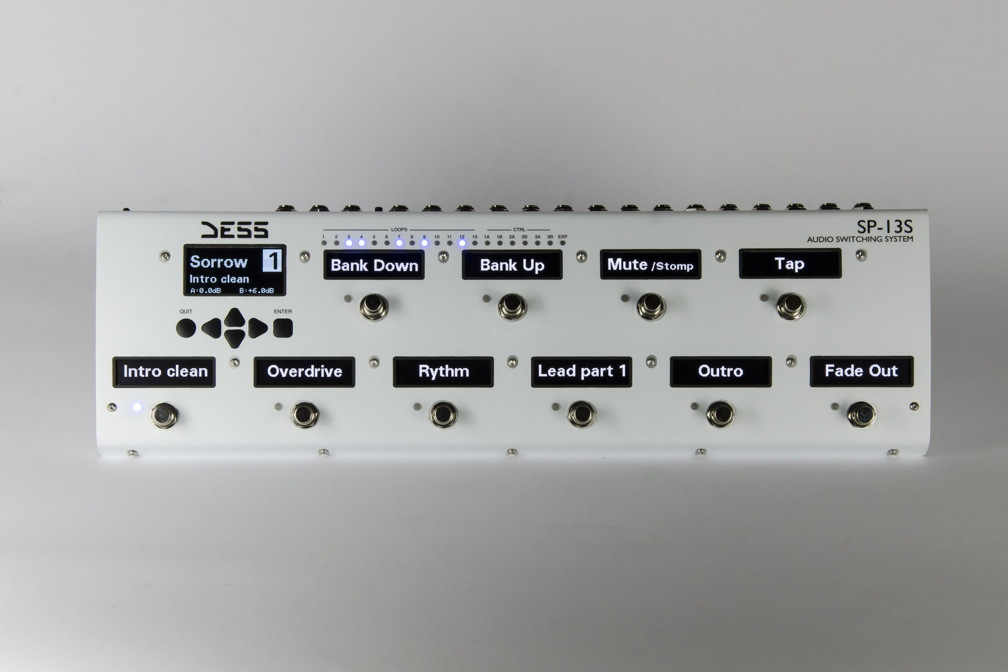 SP-13S, Audio Switching System, Switcher 9 Loops, Aux, Tuner..