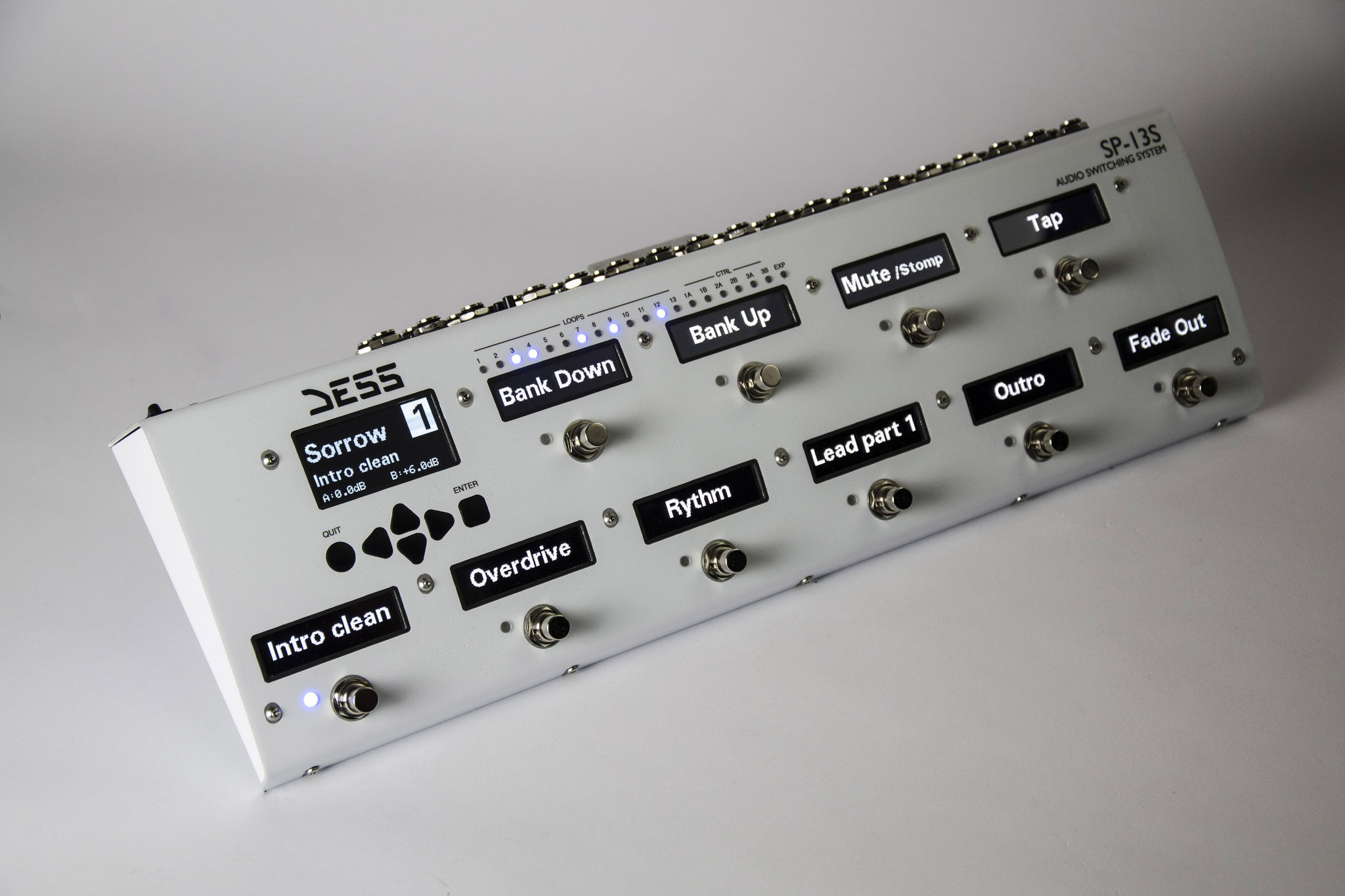 SP-13S, Audio Switching System, Switcher 9 Loops, Aux, Tuner..