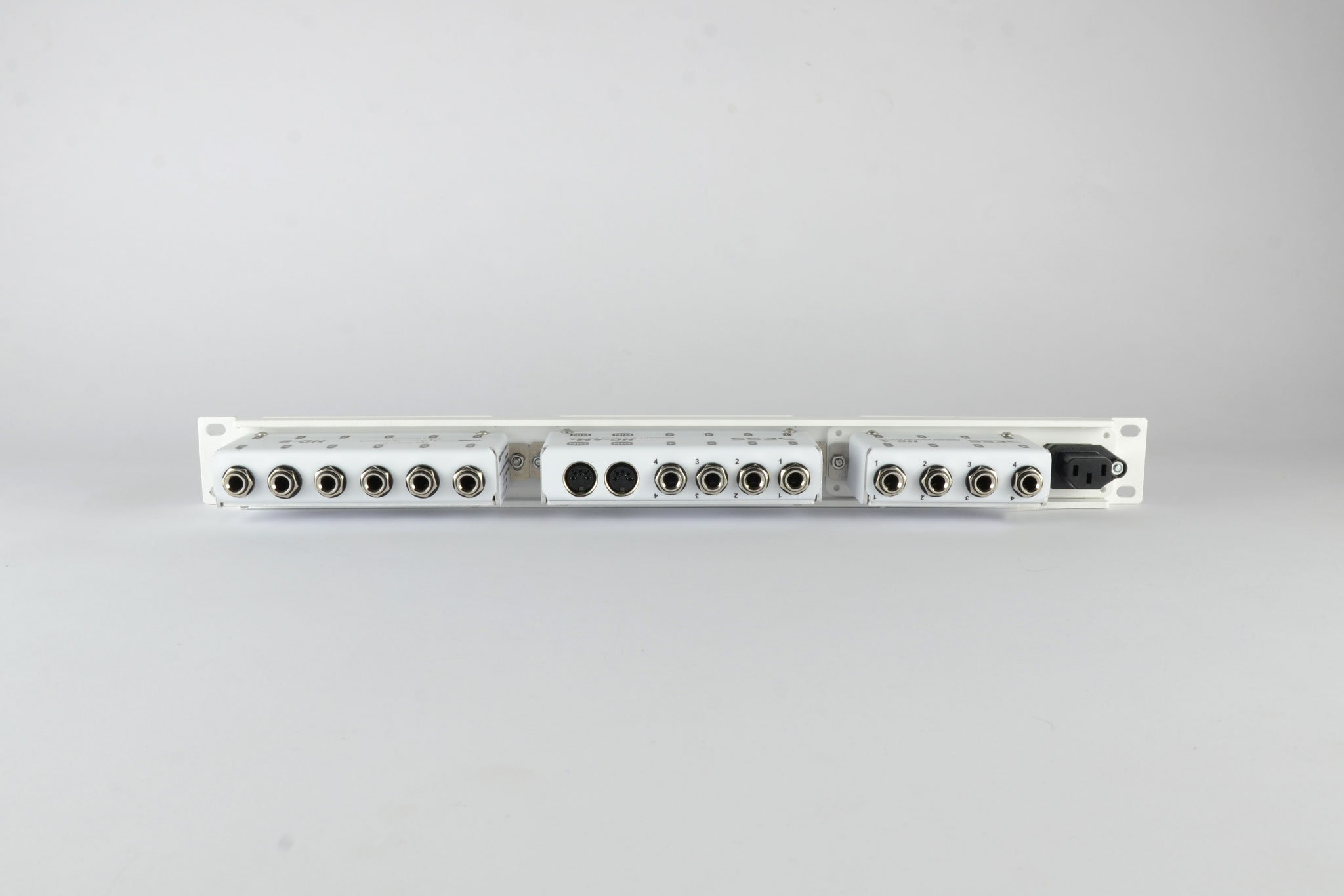 HC-RC, DESS, Faceplate 1U Patchbay, Patchbay Rack