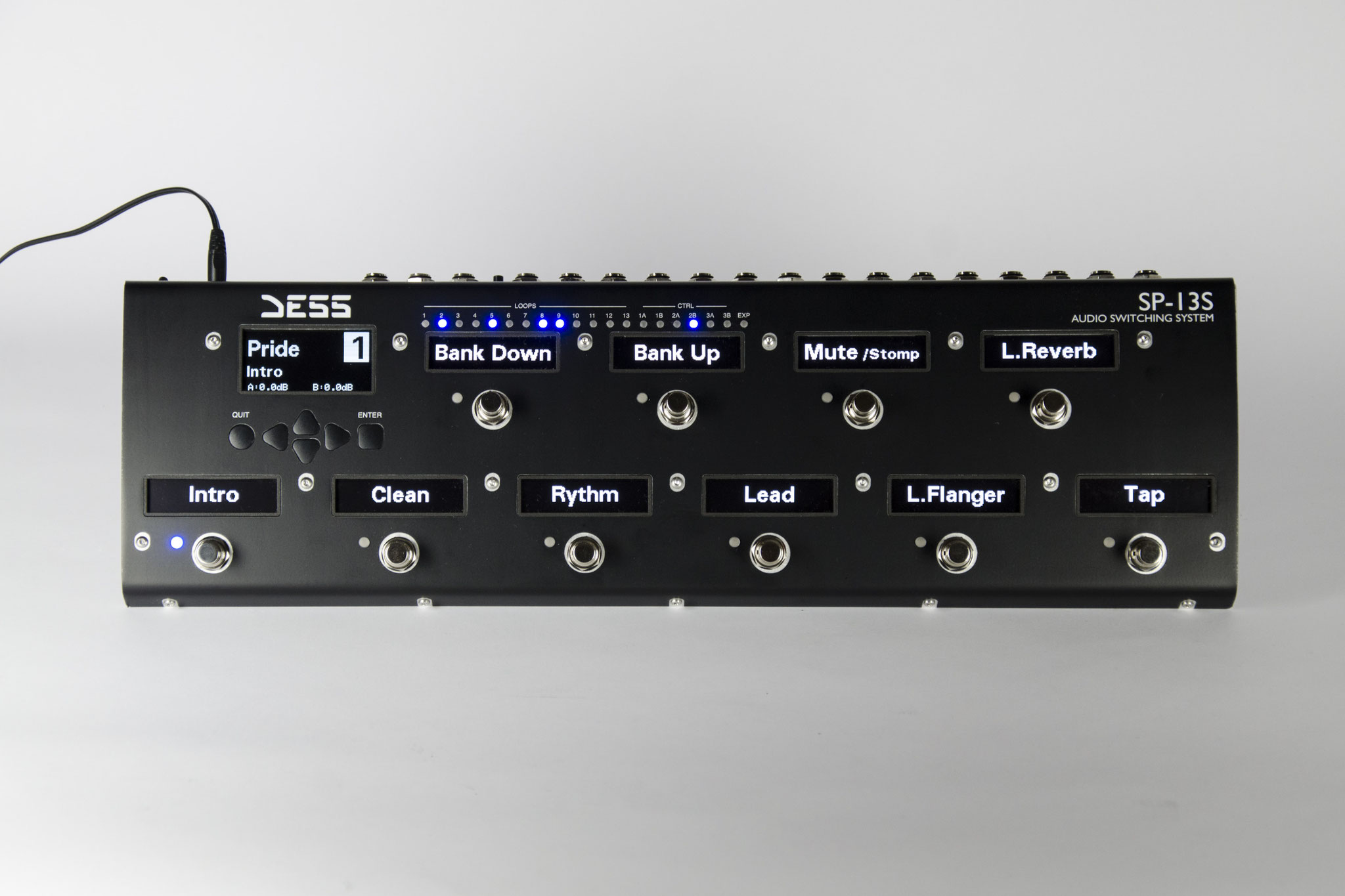 SP-13S, Audio Switching System, Switcher 9 Loops, Aux, Tuner..