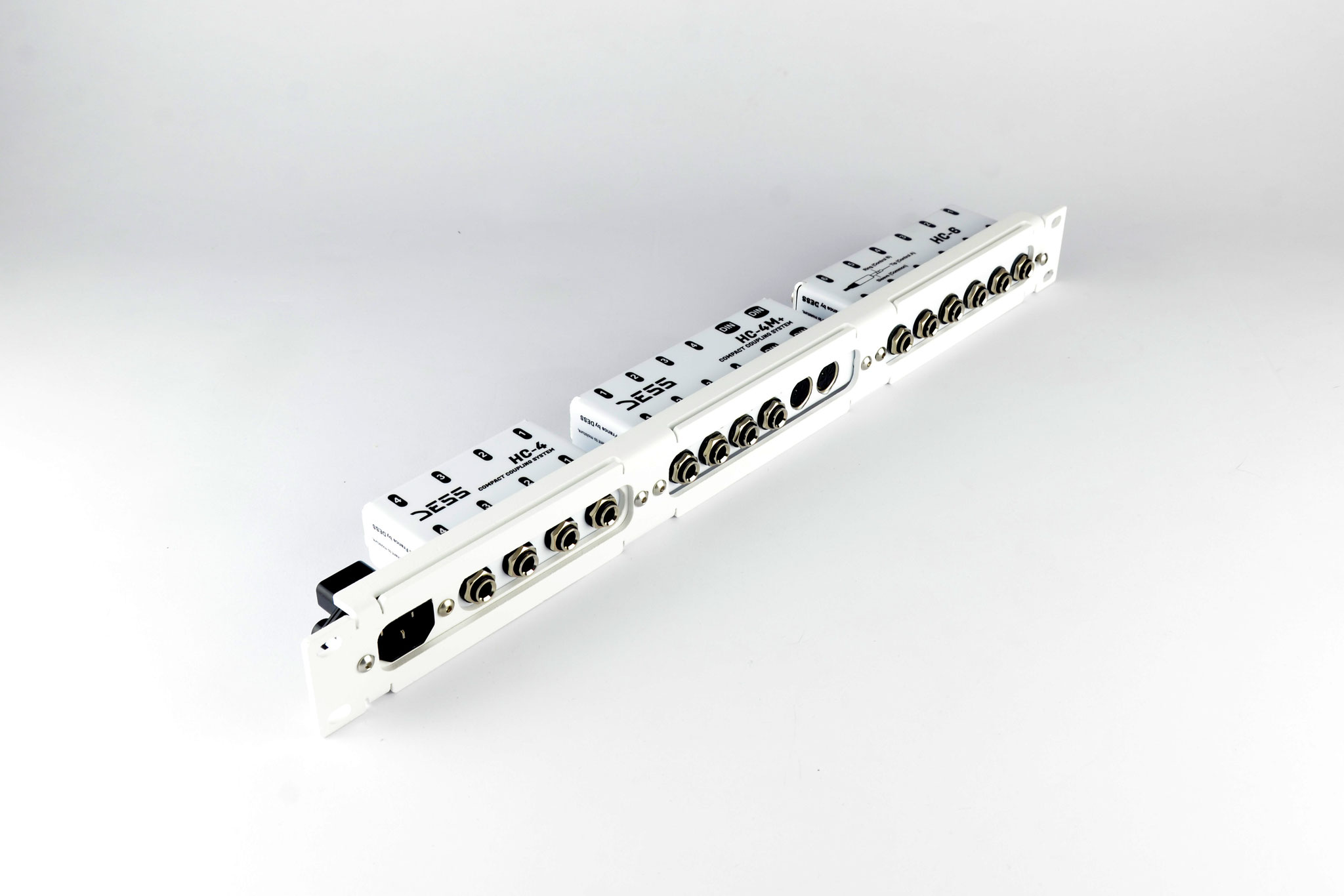 HC-RC, DESS, Faceplate 1U Patchbay, Patchbay Rack