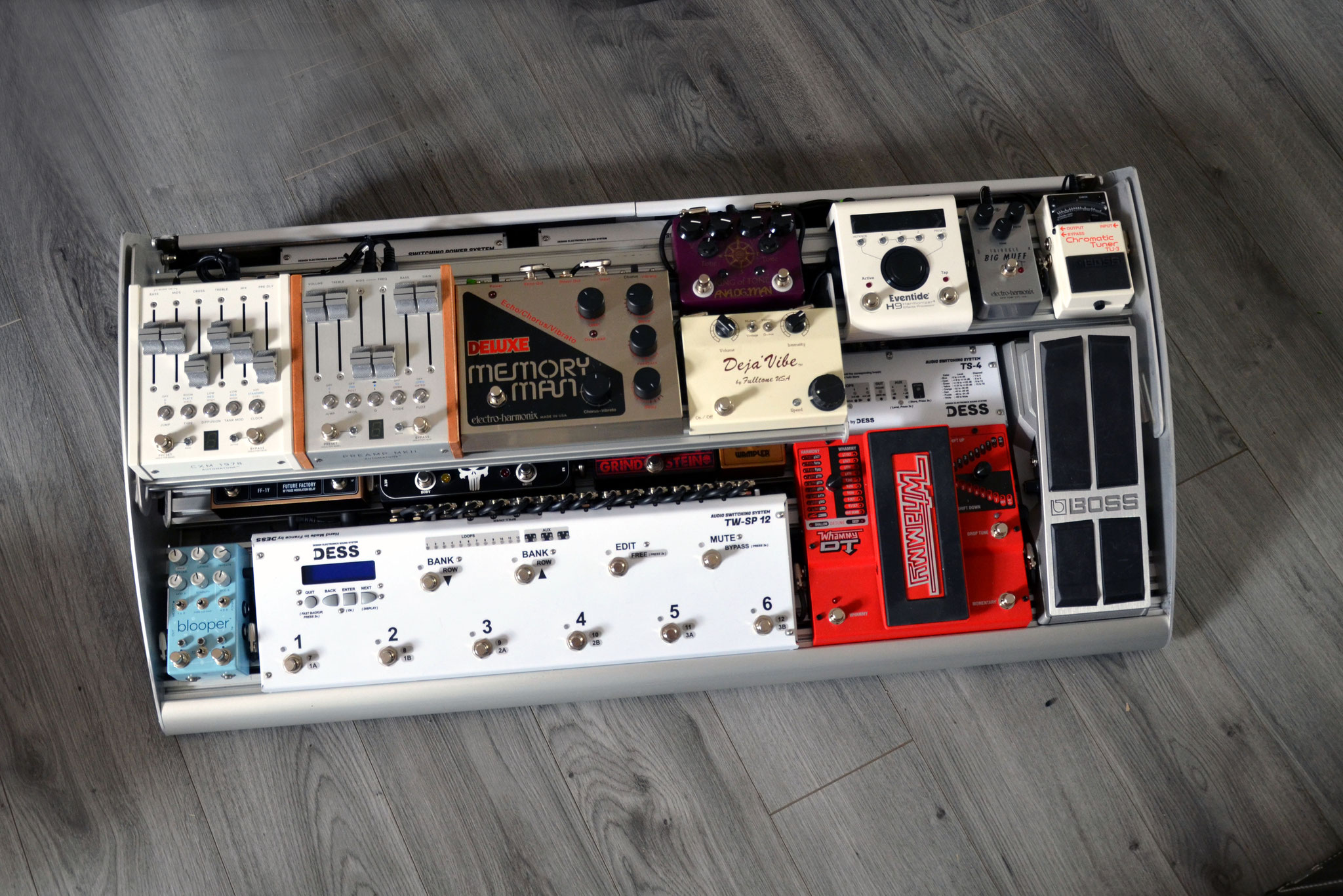 Câblage pedalboard by DESS, Made in France