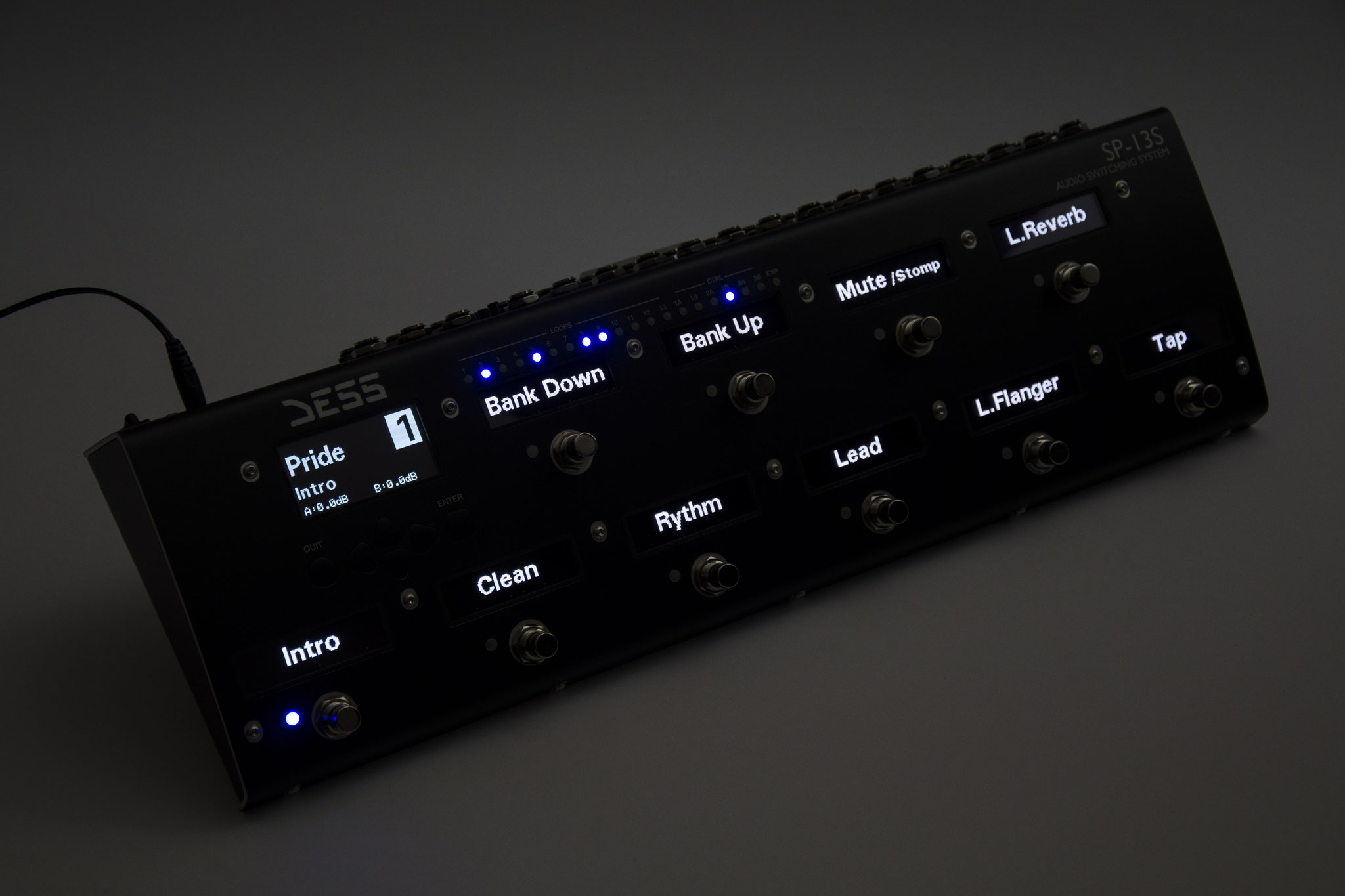 SP-13S, Audio Switching System, Switcher 9 Loops, Aux, Tuner..