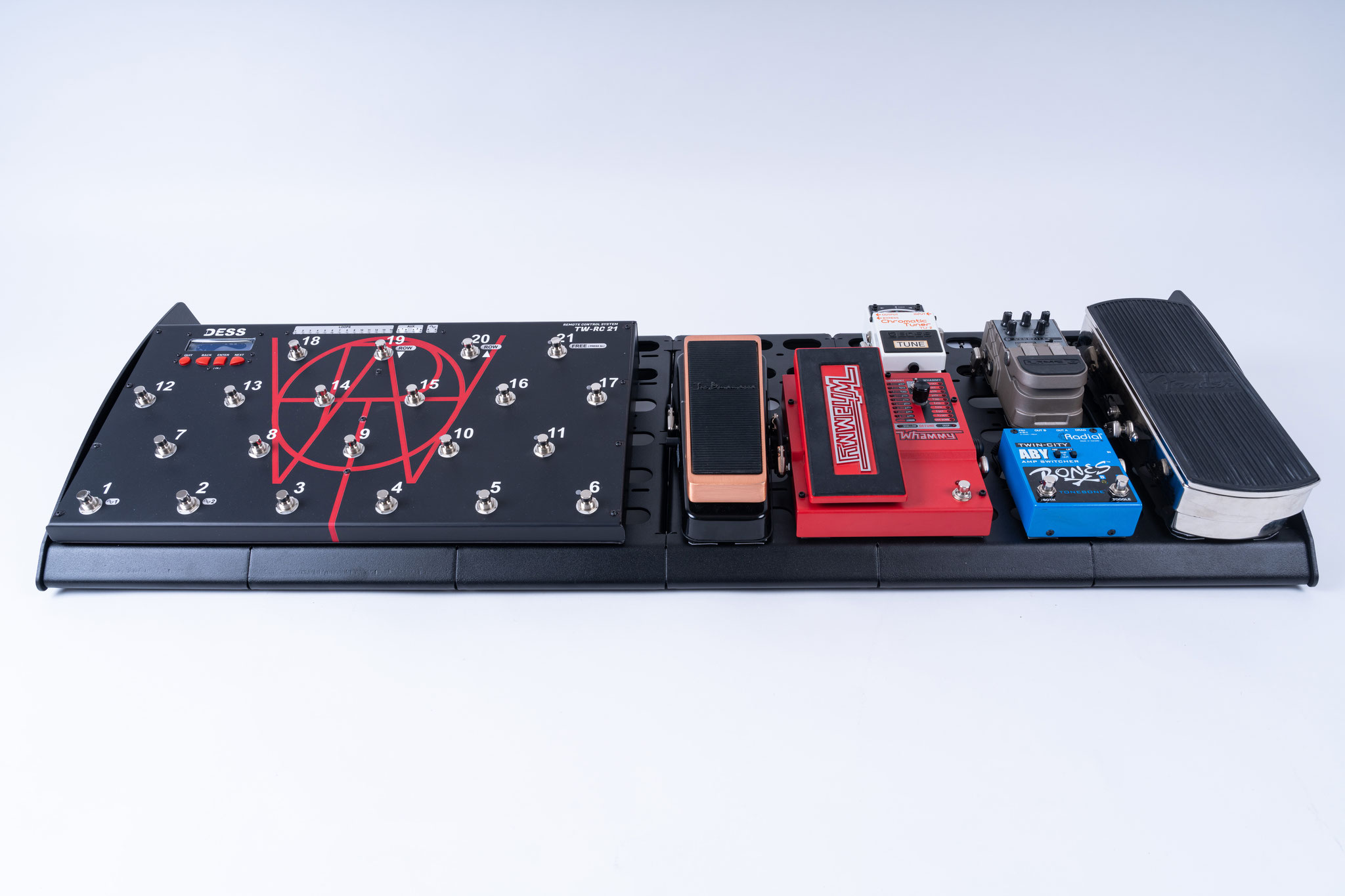 Intégration Pedalboard, télécommande pour Rack, DESS