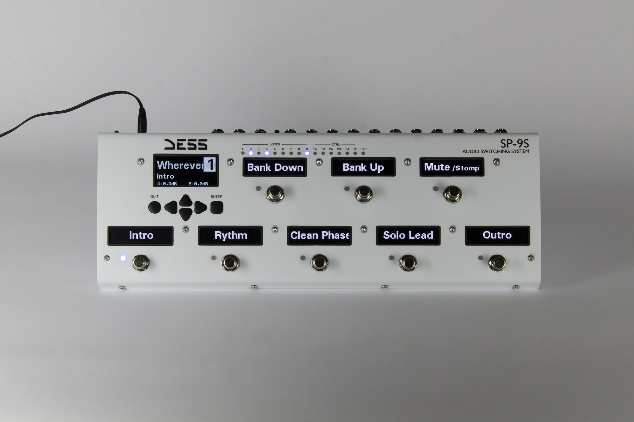 SP-9S, Audio Switching System, Switcher 9 Loops, Aux, Tuner..
