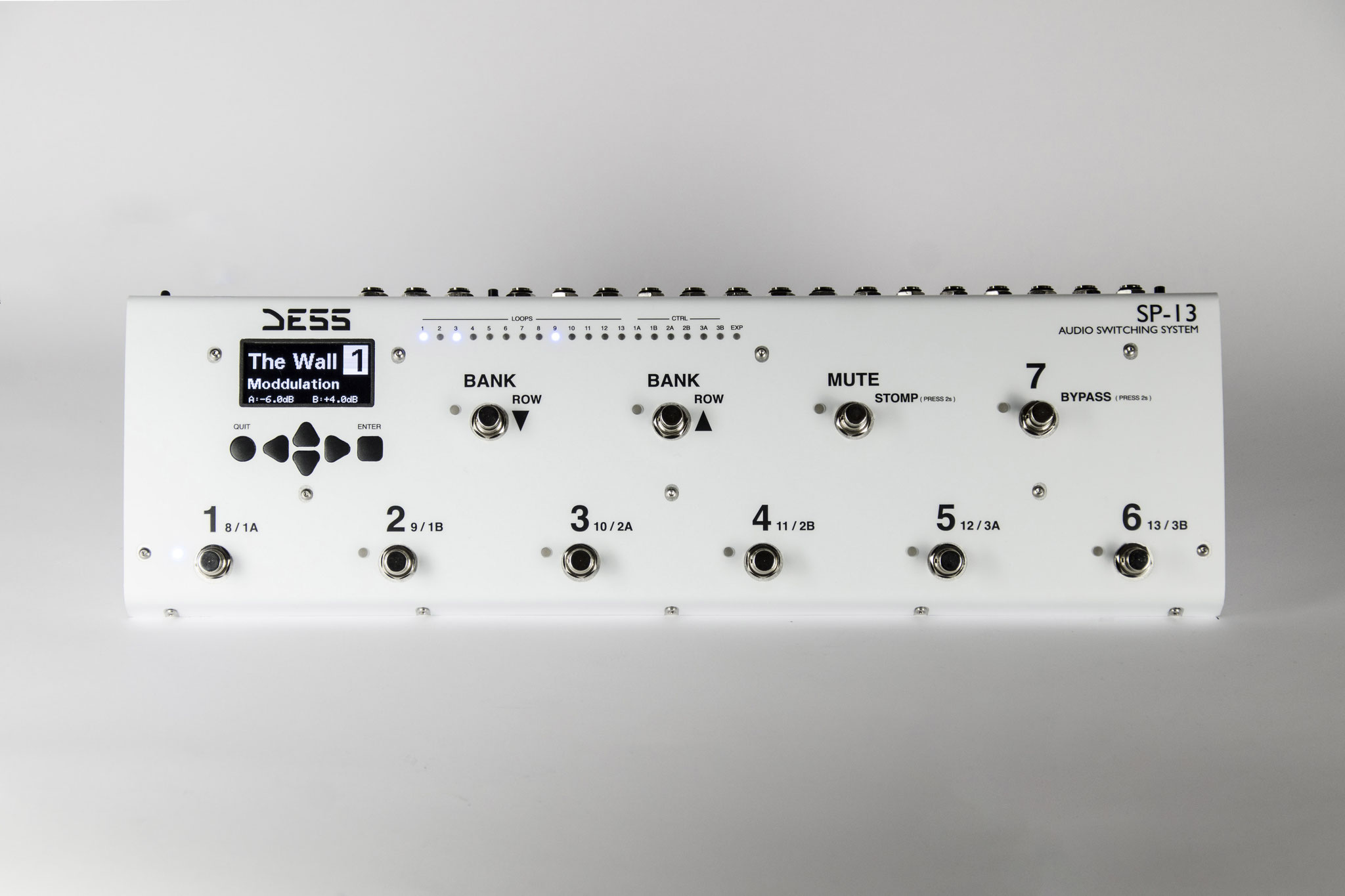 SP-13, Audio Switching System, Switcher 9 Loops, Aux, Tuner..