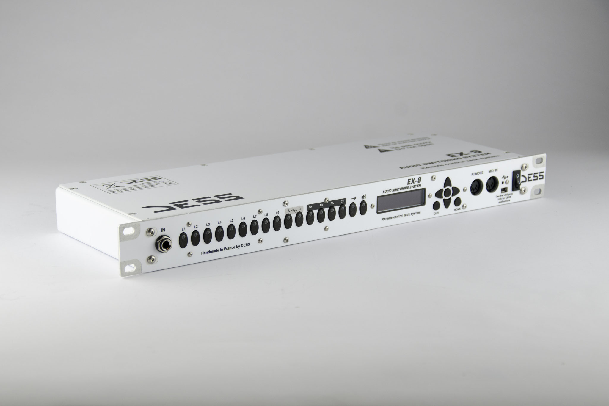 EX-9, Switcher d'effet 9 Canaux, guitare, Midi, Tuner, ABY Box, Switching System, DESS