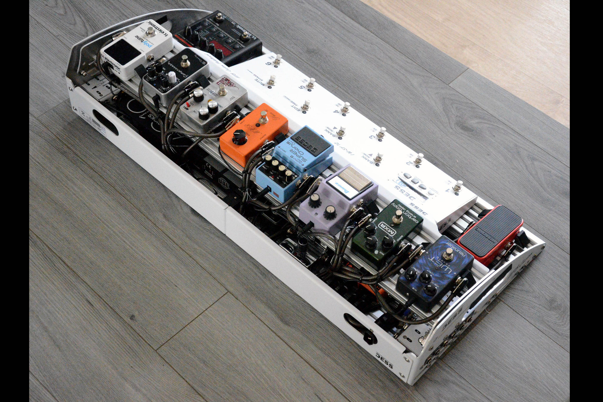 Câblage pedalboard by DESS, Made in France