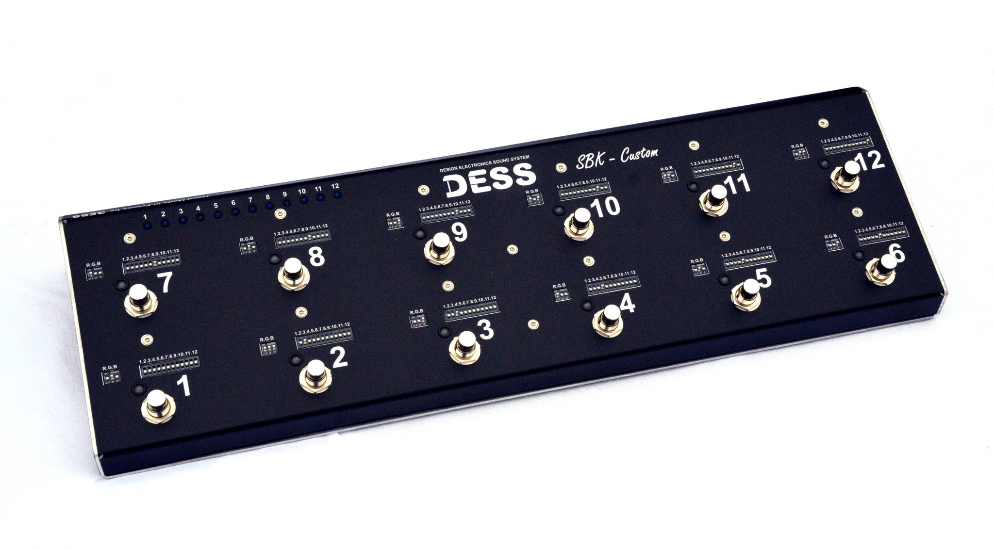 DESS, custom shop, custom switch, switcher, analogique, buffer, tuner, SBK Custom