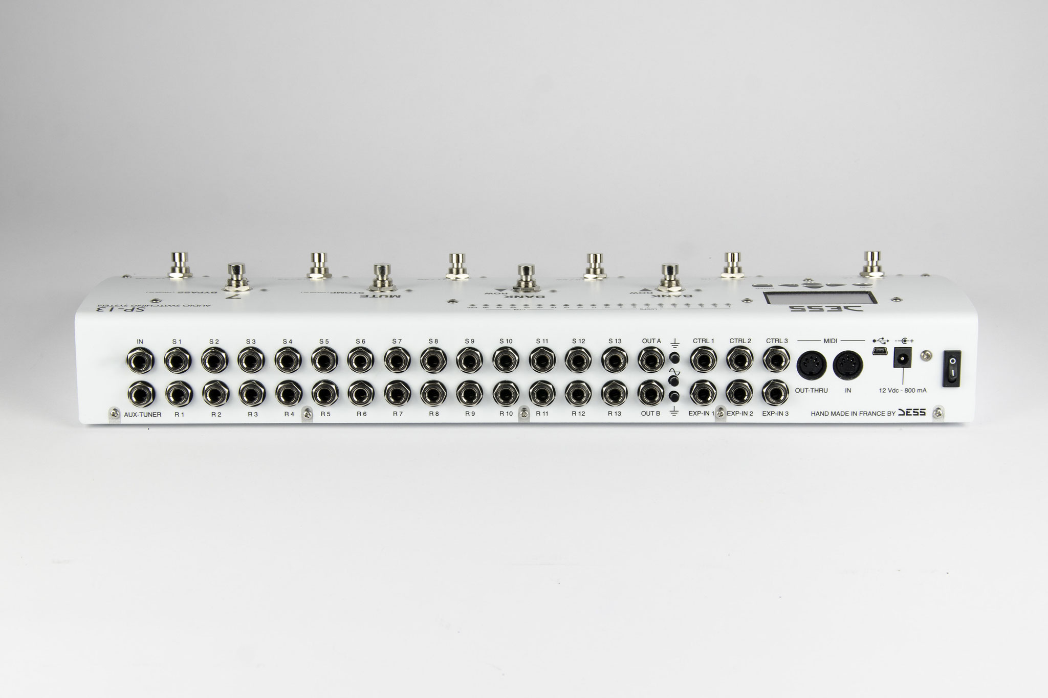 SP-13, Audio Switching System, Switcher 9 Loops, Aux, Tuner..