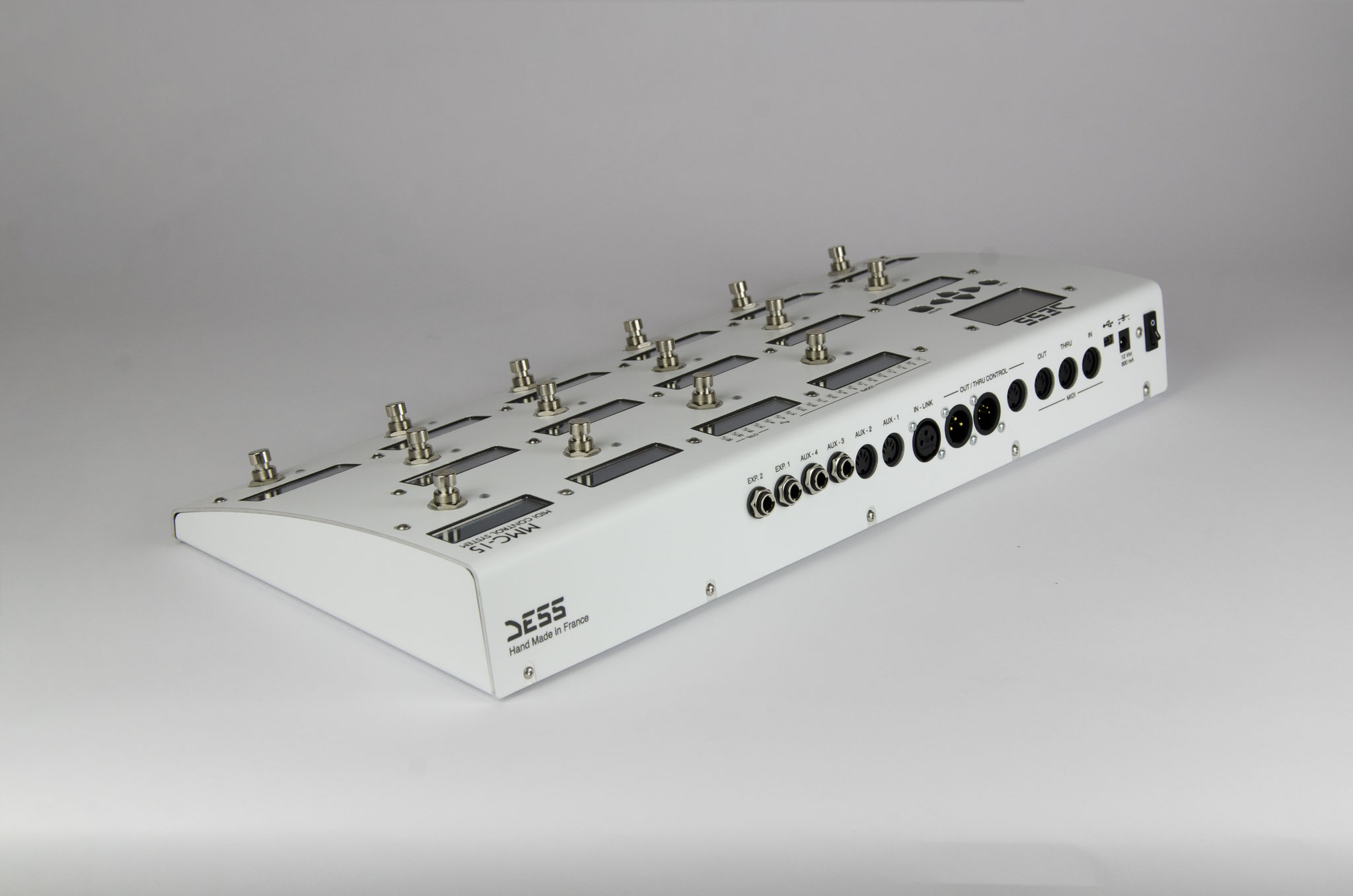 MMC-15,  Foot Controller Midi,  Télécommande, Pédalier, backline, artiste, scéne, Rack, Midi