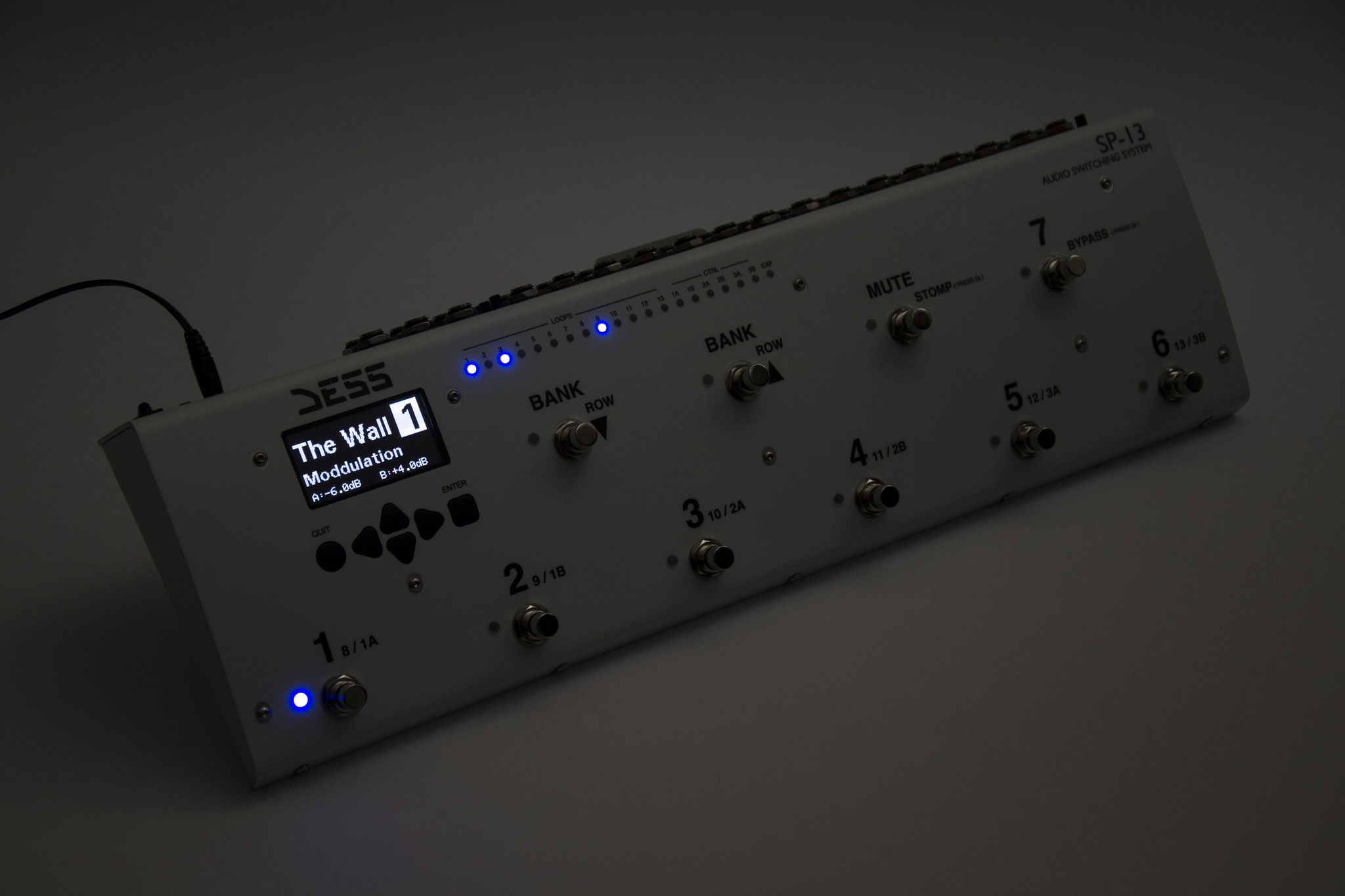 SP-13, Audio Switching System, Switcher 9 Loops, Aux, Tuner..