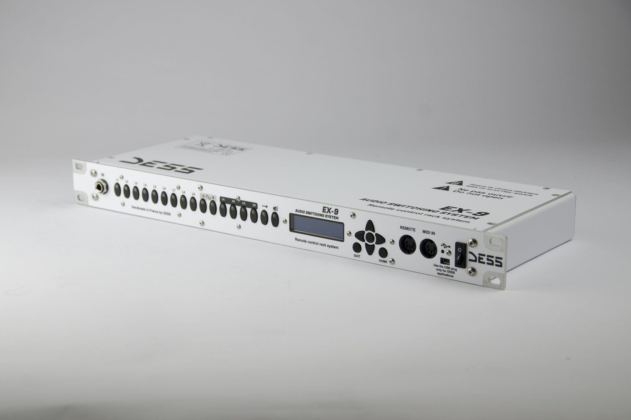 EX-9, Switcher d'effet 9 Canaux, guitare, Midi, Tuner, ABY Box, Switching System, DESS