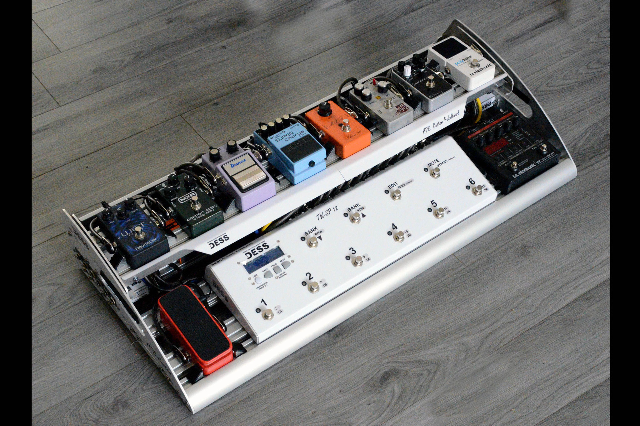 Câblage pedalboard by DESS, Made in France