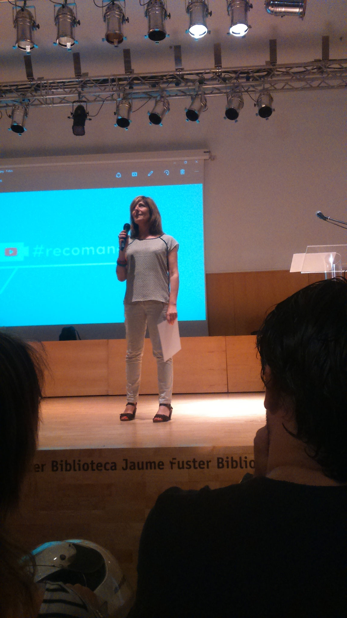 Anna Bröll, membre del jurat #Recomanollegir