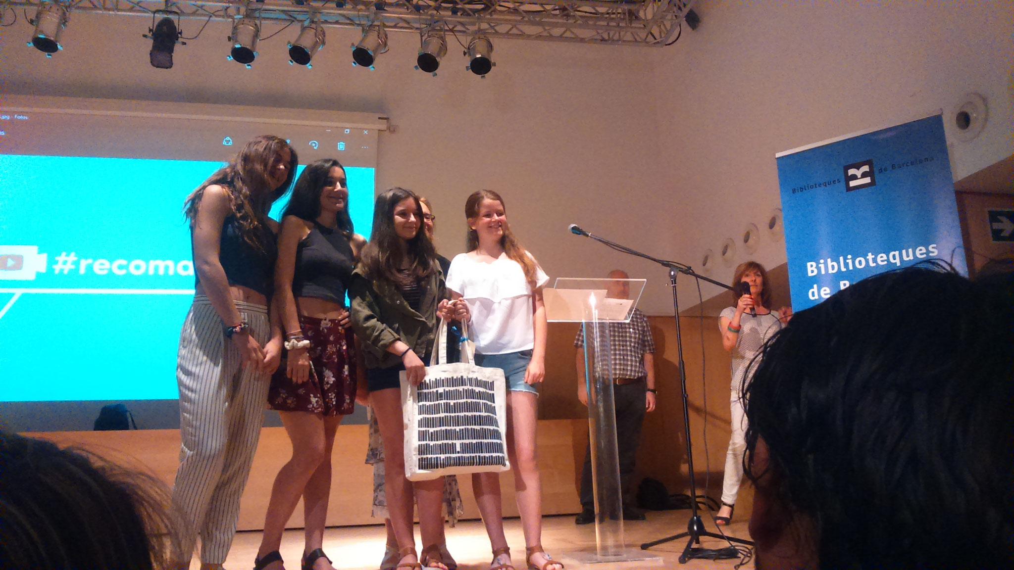 Alumnes de l'escola Guinardó