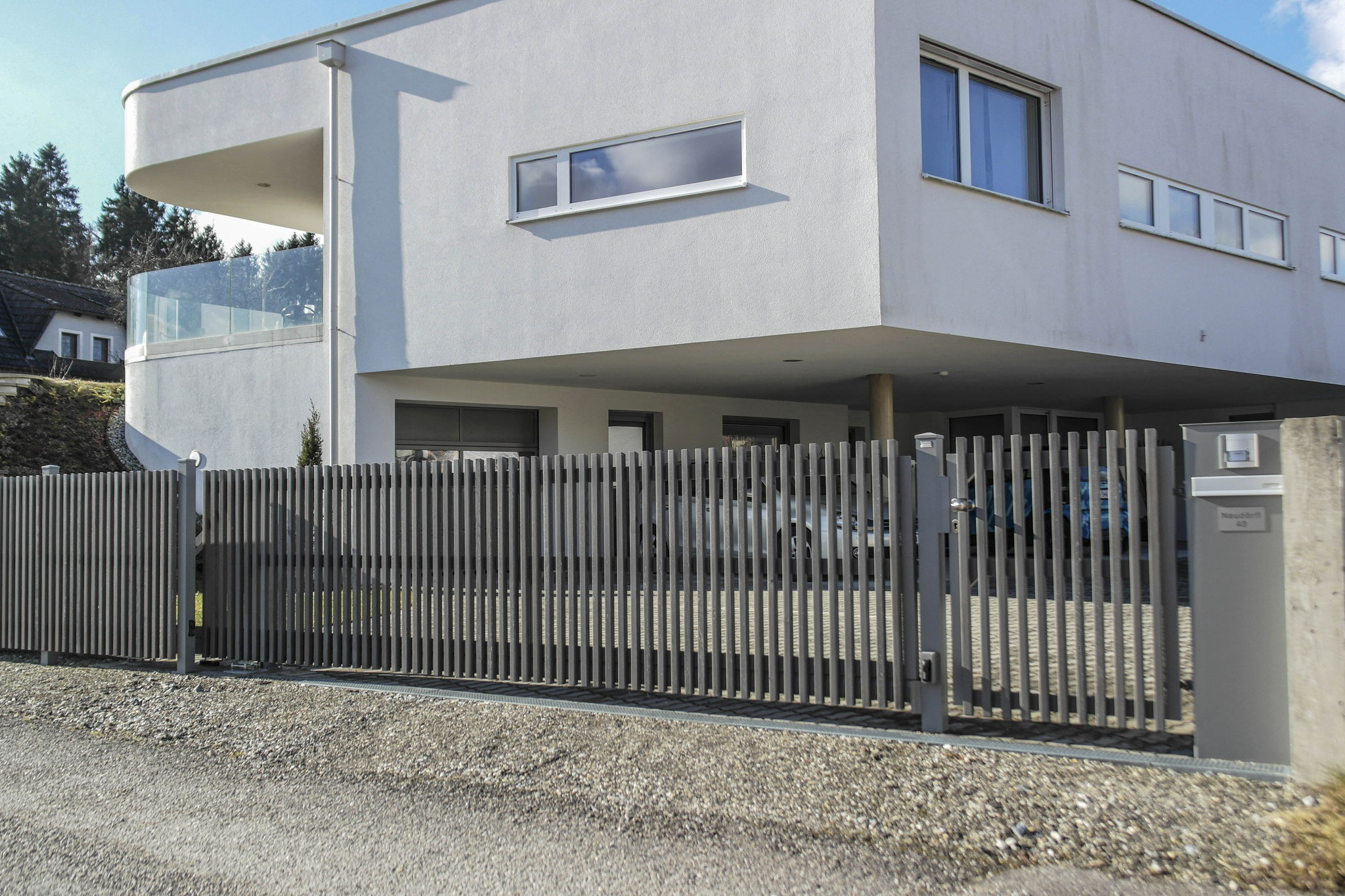 Rahmen für Holzaufbau