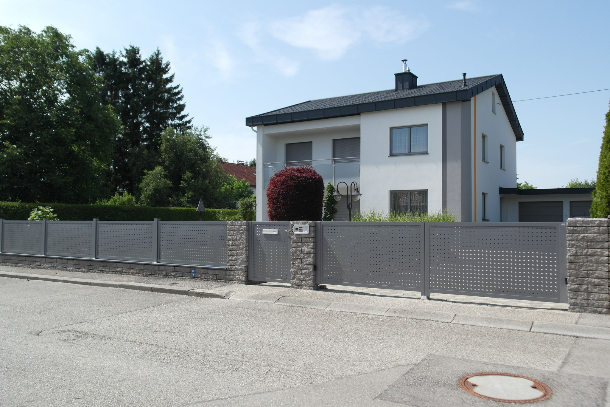 Lochblechfüllung