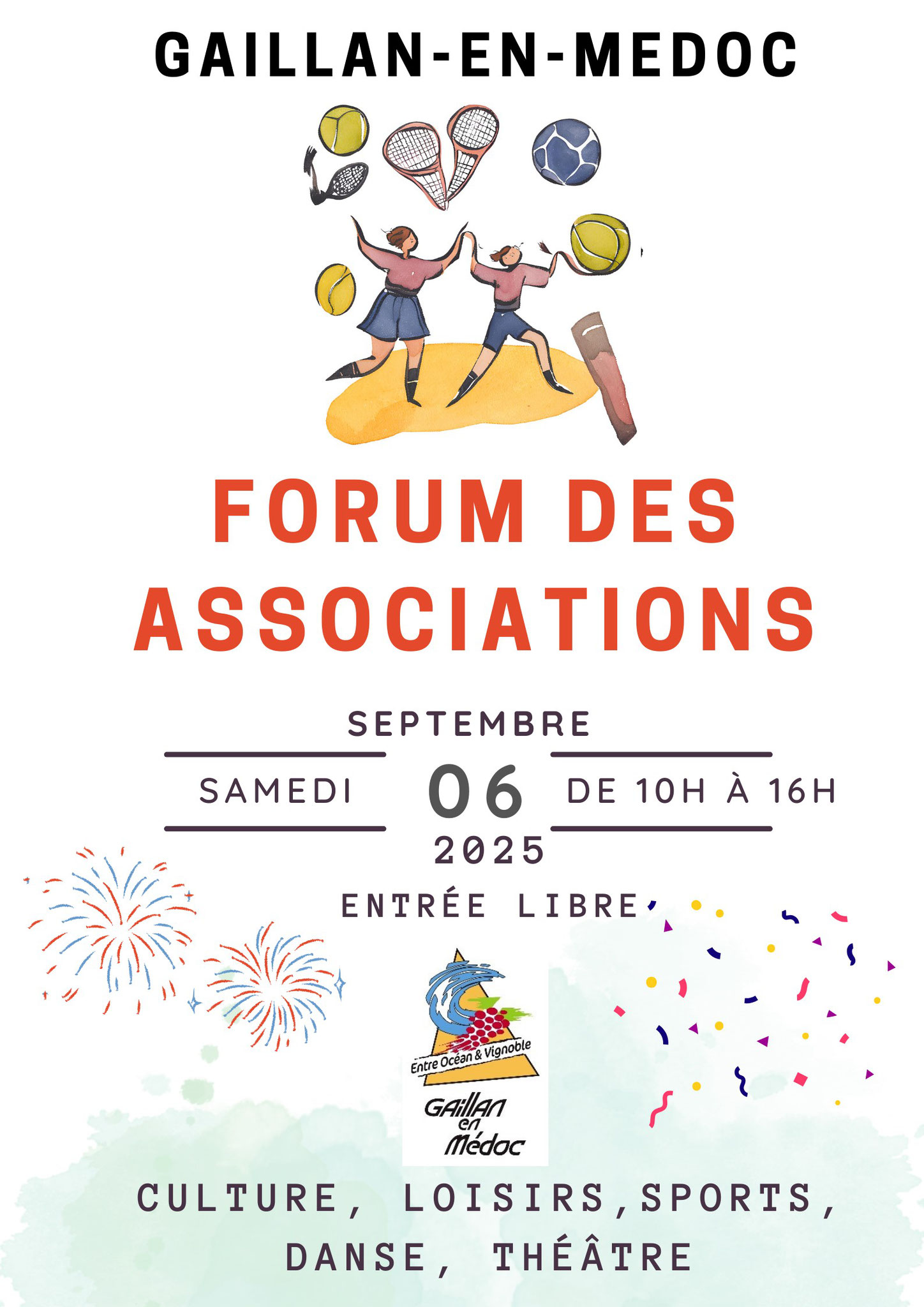 Forum des associations samedi 6 septembre