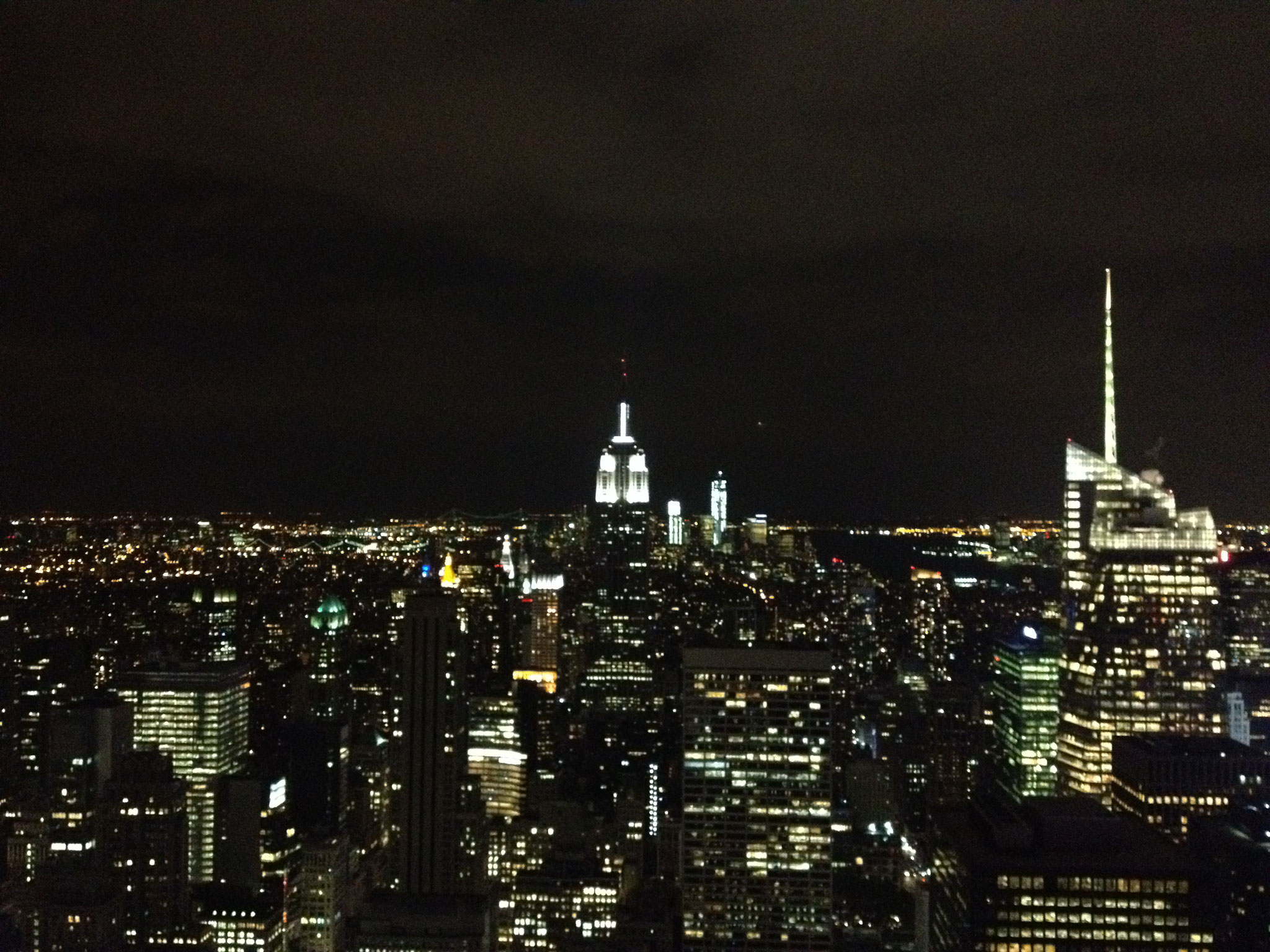View from the Rockefeller Center 