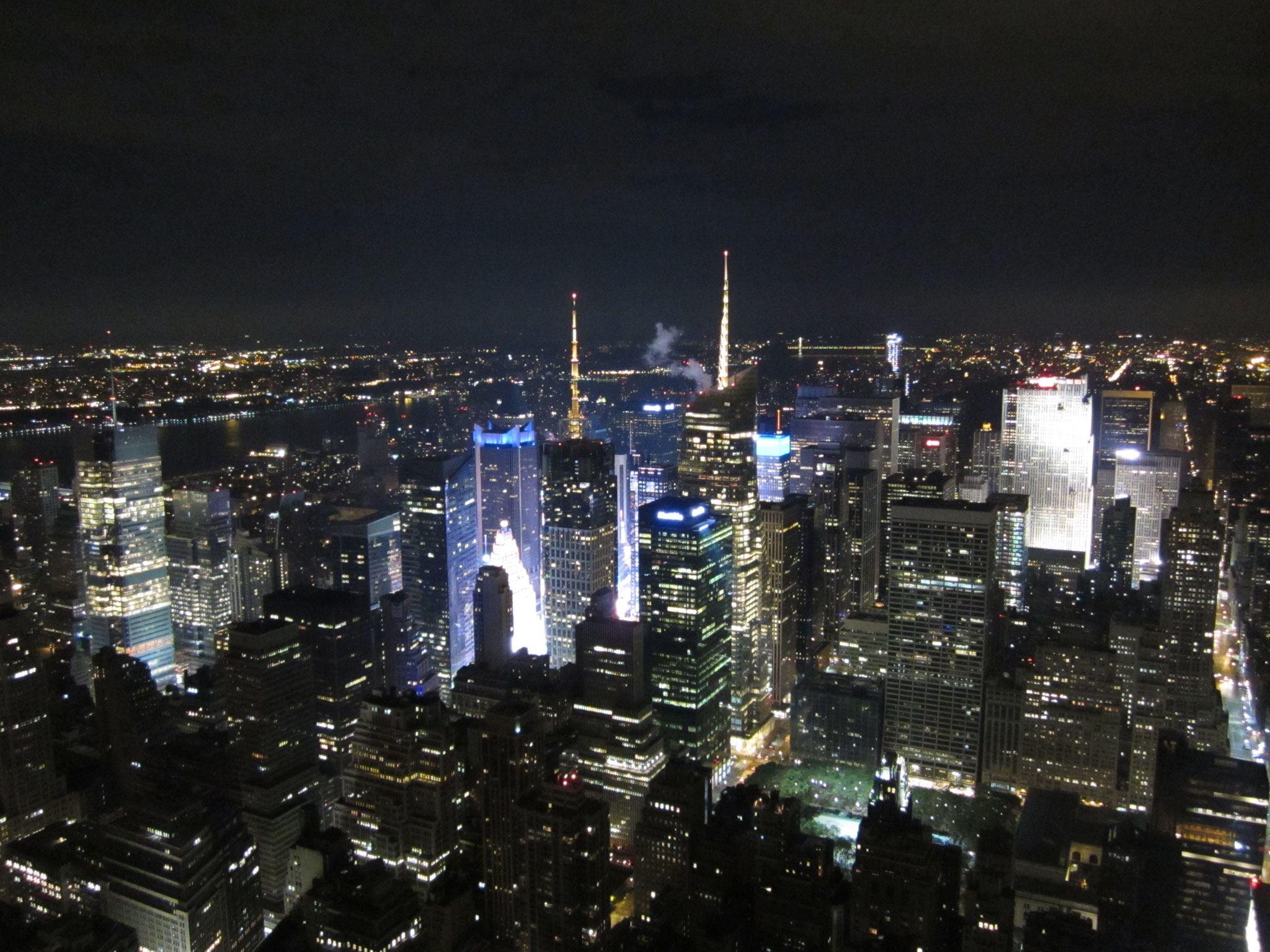 View from the Rockefeller Center 
