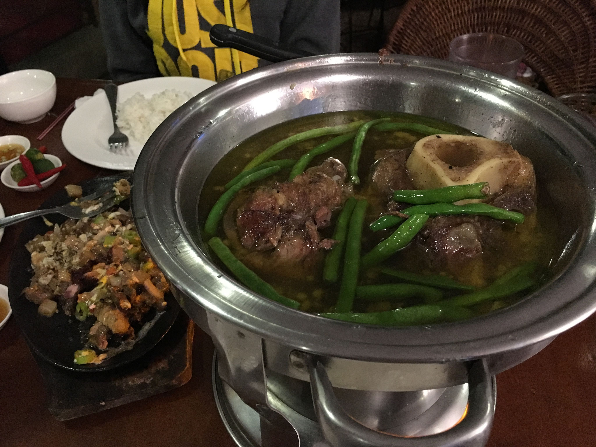 Bulalo, a bonemarrow soup 