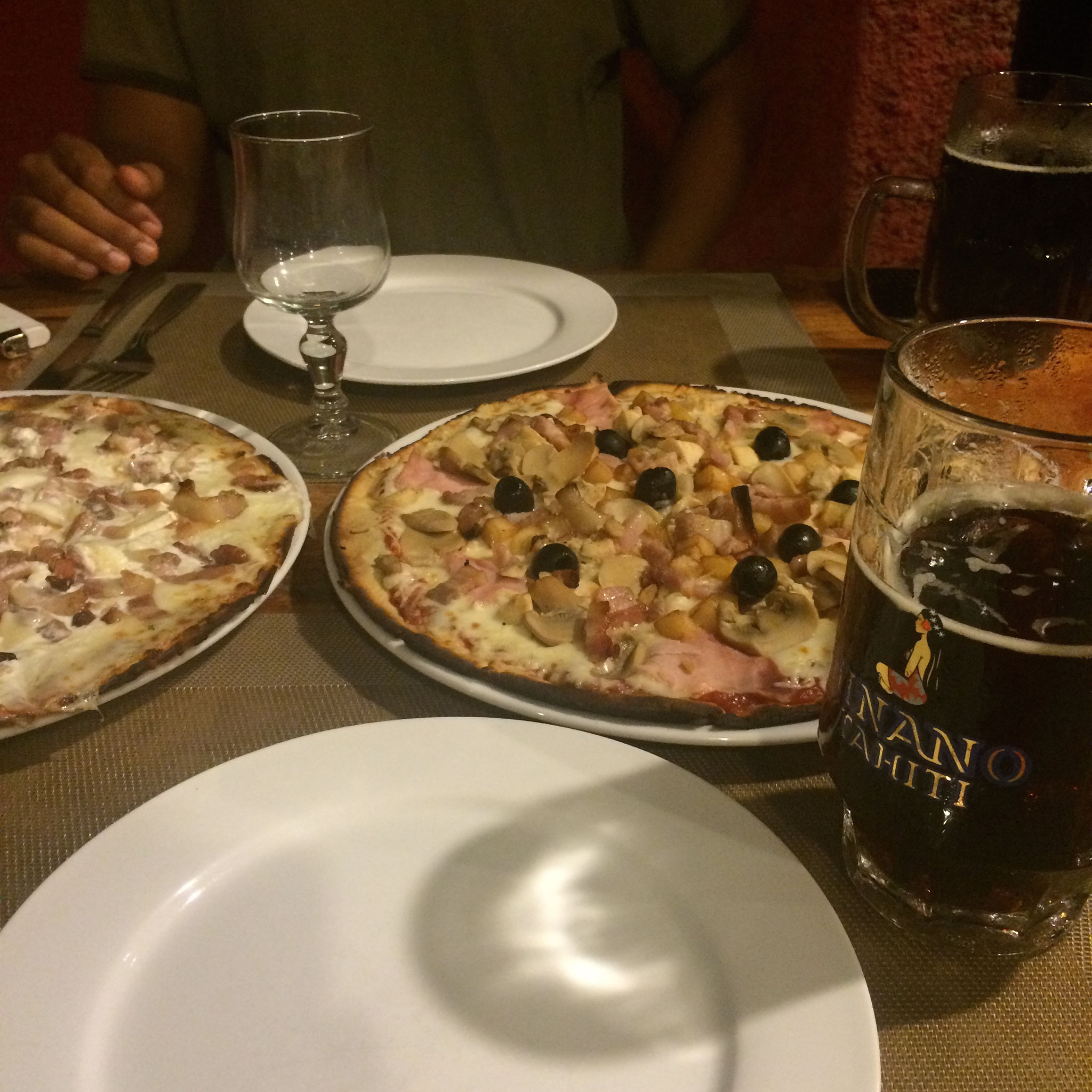 The Pizza at the Lucky House. Go there!!! 