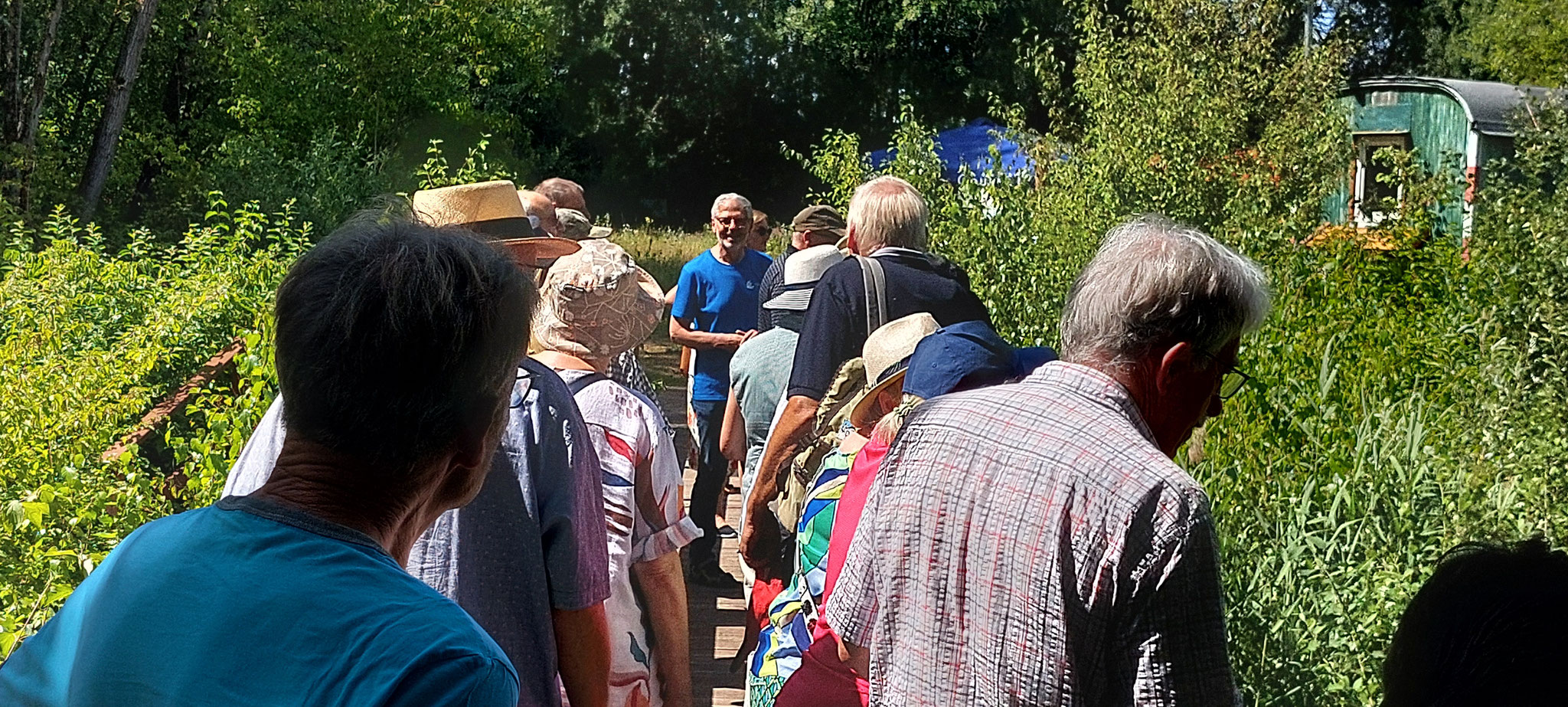 Gartenführung durch Michael Neumann (Th. Staab)