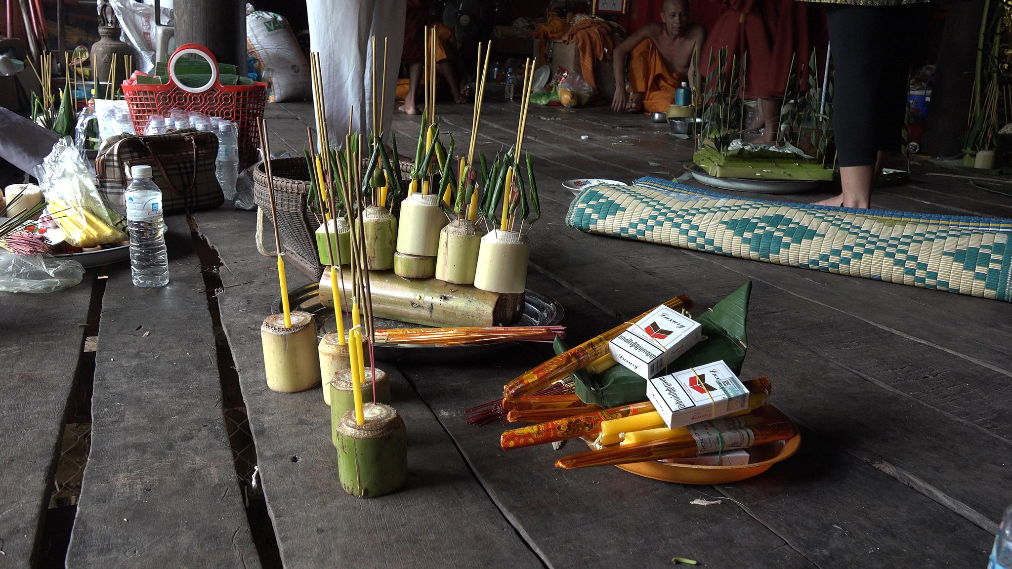 Offerings awaiting their organization