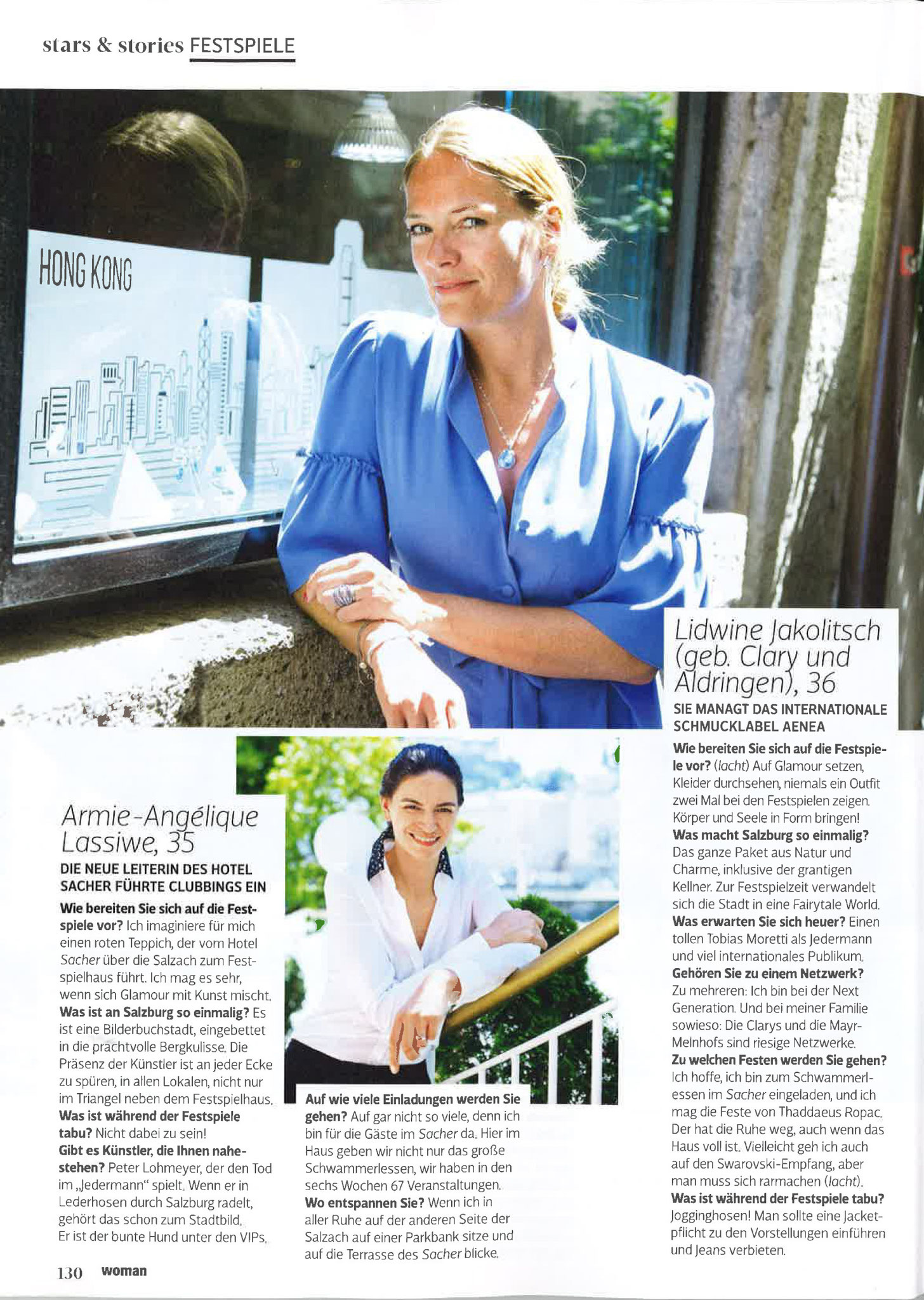 Interview im WOMAN, 6. Juli 2017