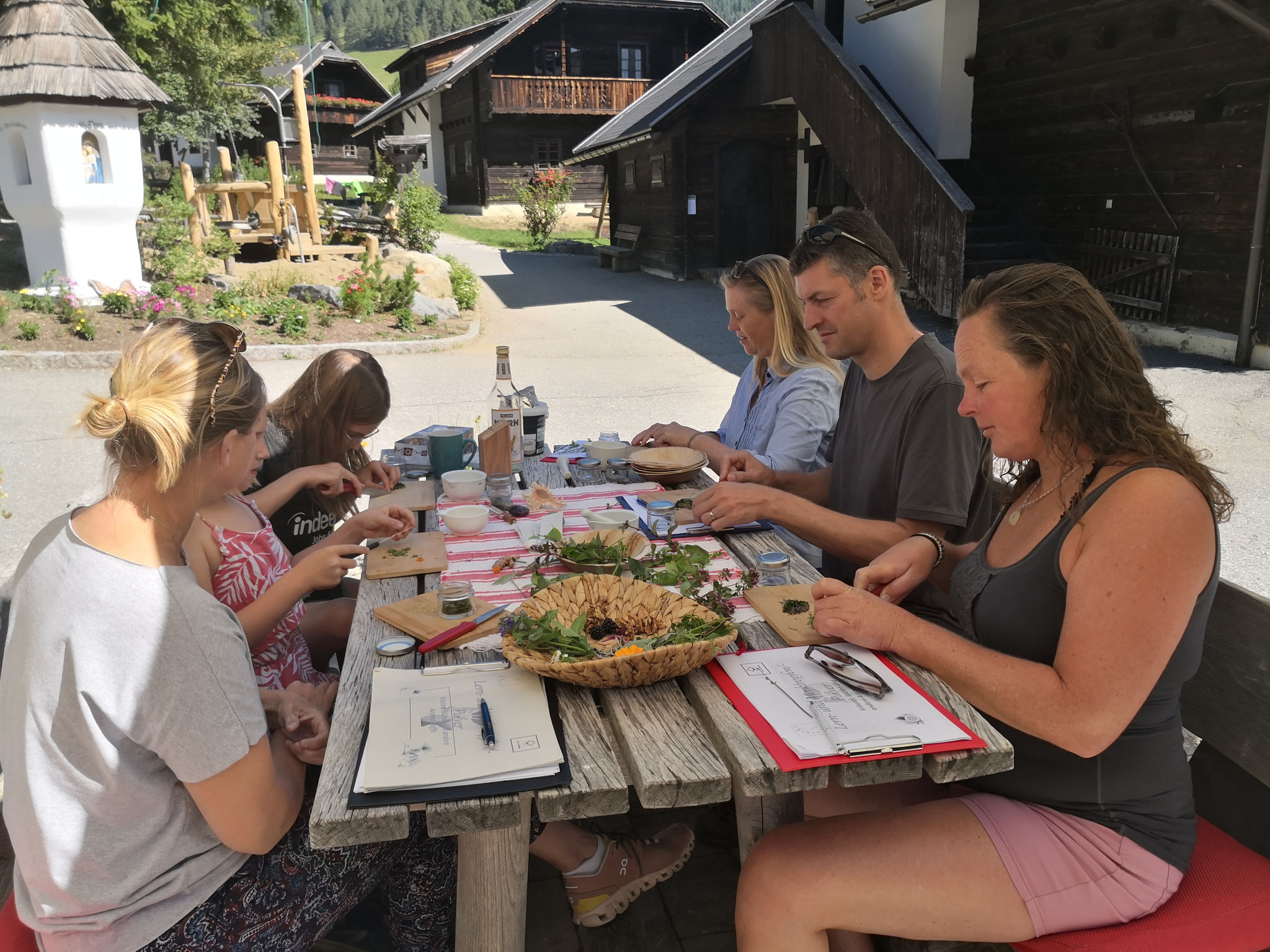 Kräuterworkshop Lenz - Schmiede