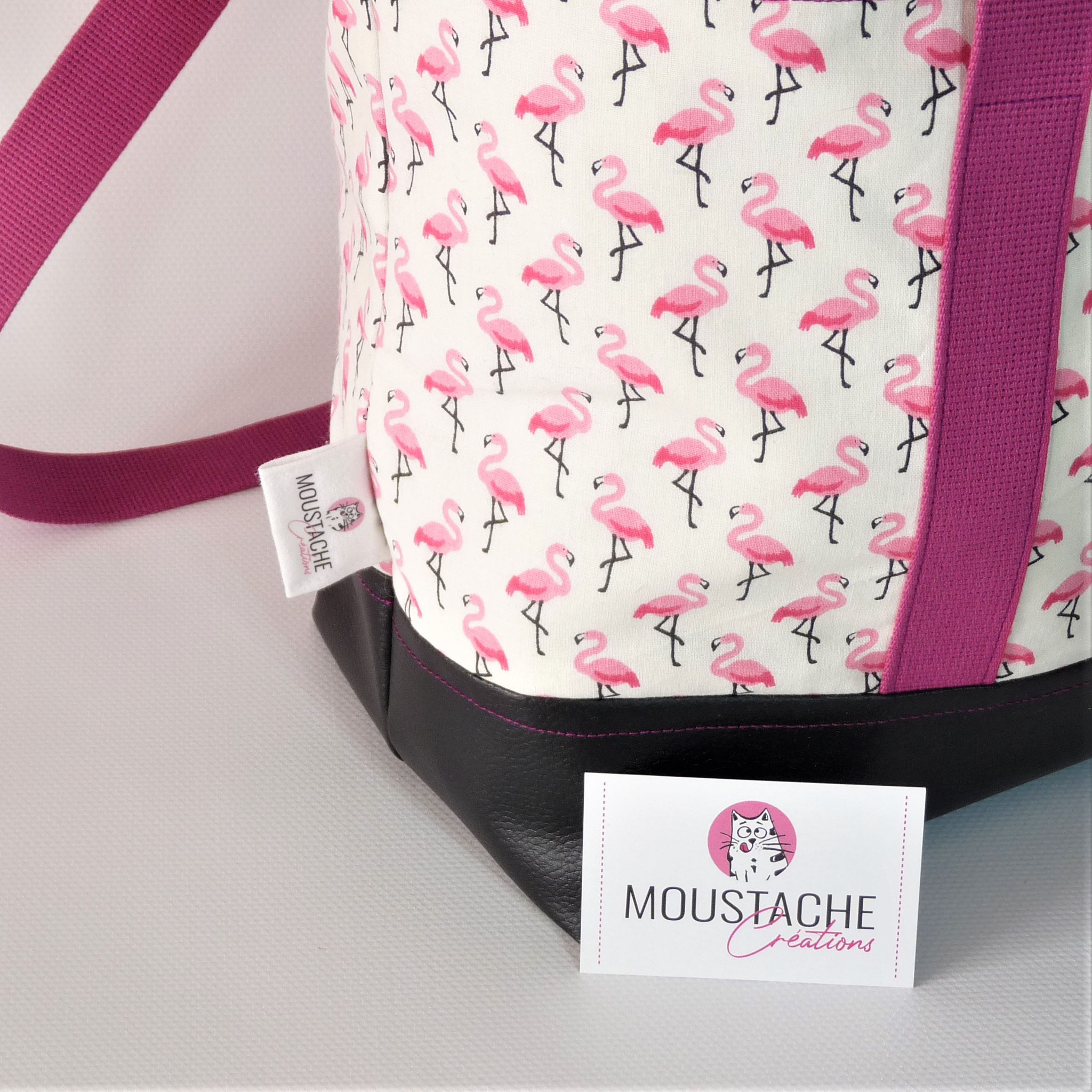 Sac Cabas Aurélie - Flamingo