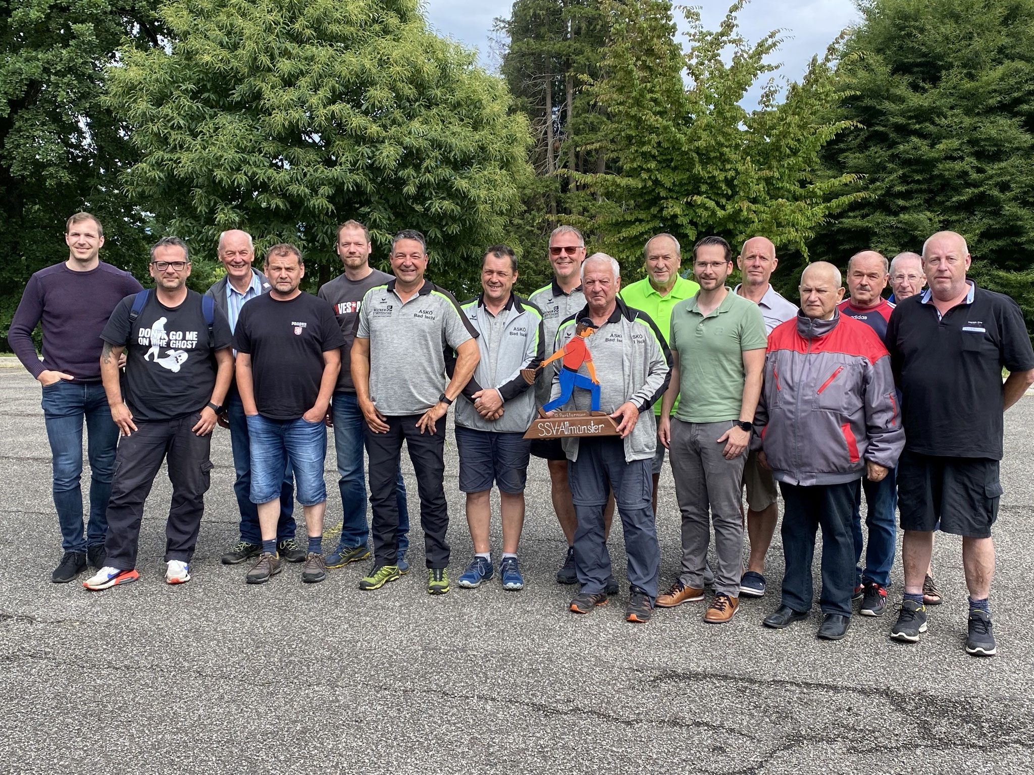 15. Parkturnier mit den Siegerteams