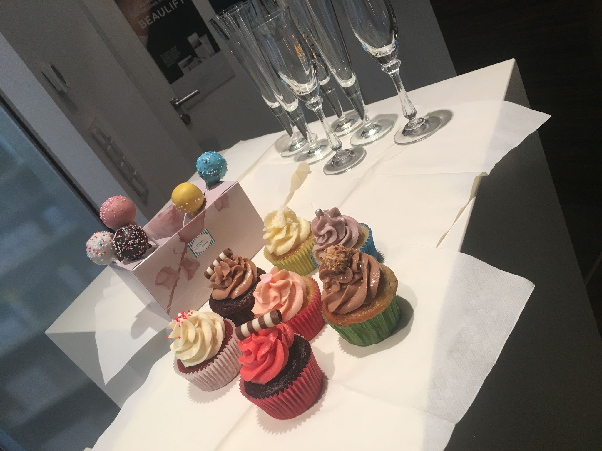 Cup Cakes und Co bei dem Chocolate Dream Treatment im Day Spa am Rosenaupark Nürnberg