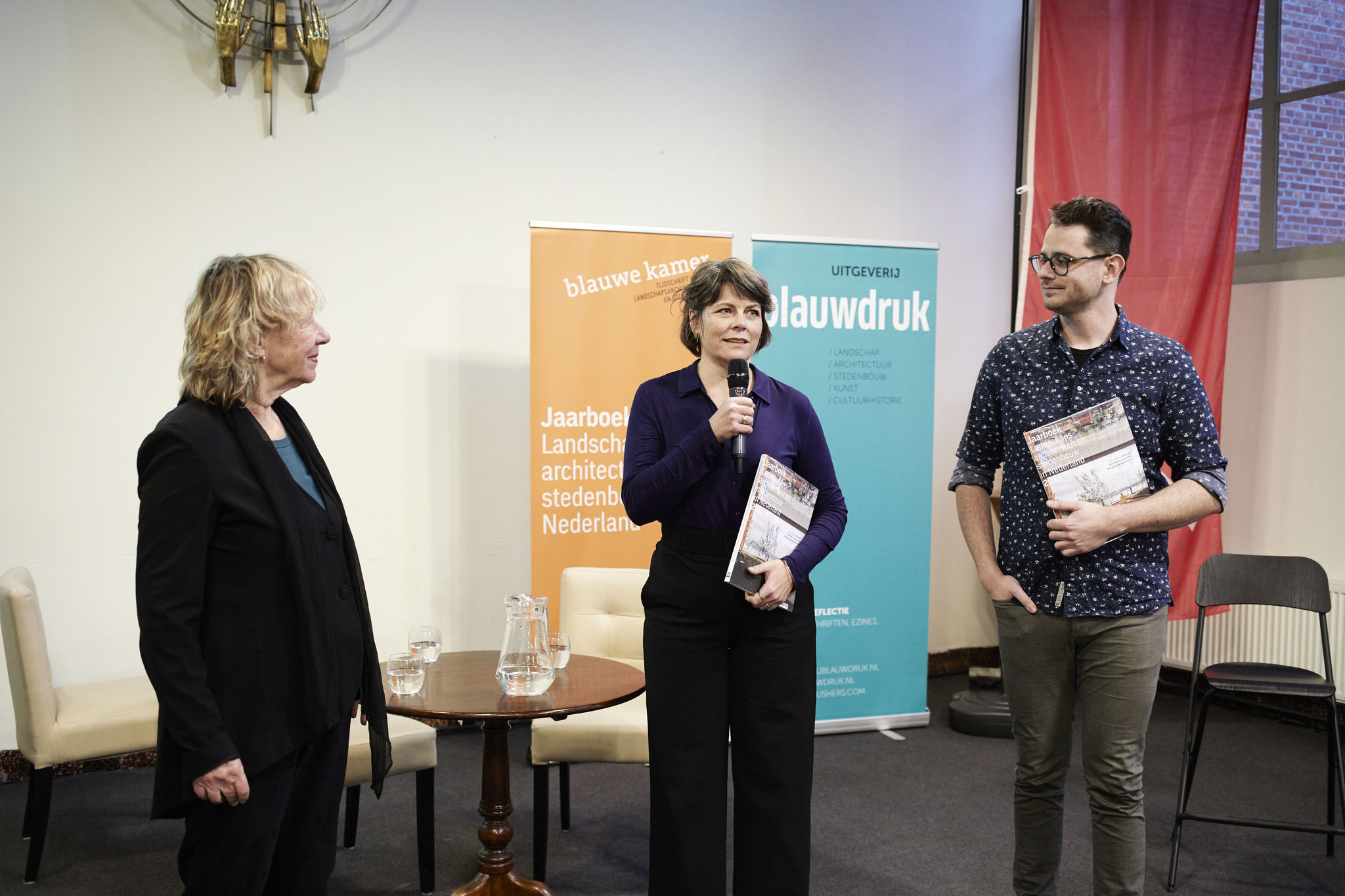 Jessica Hammarlund Bergmann van de BNSP en Stijn van de Ven van de NVTL.