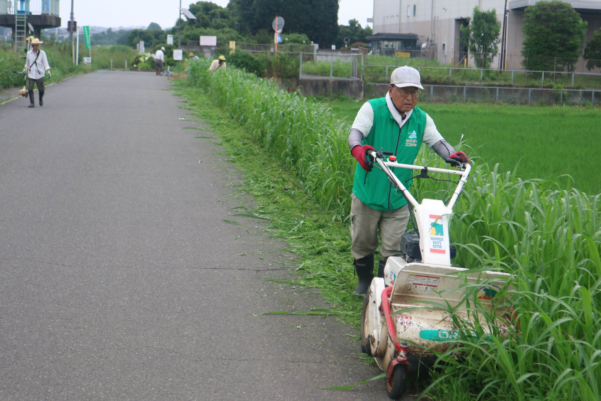 作業中