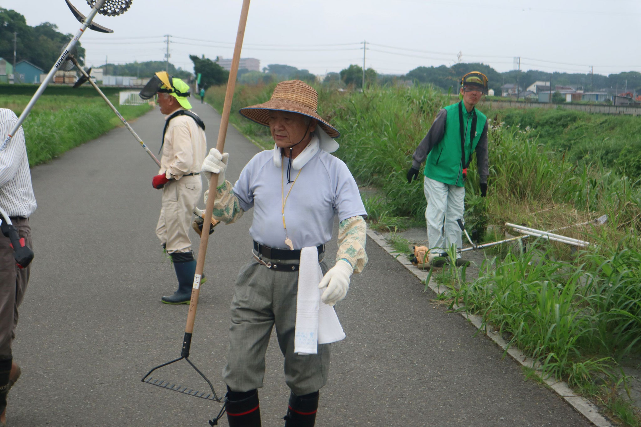 作業開始