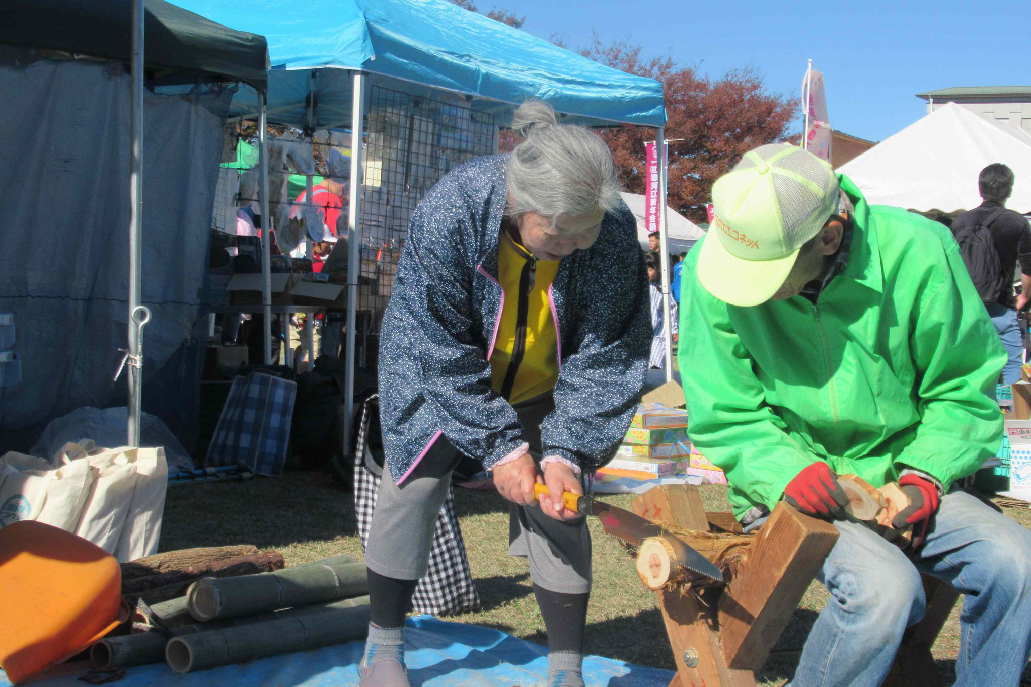 きこり体験_大人も参加可です