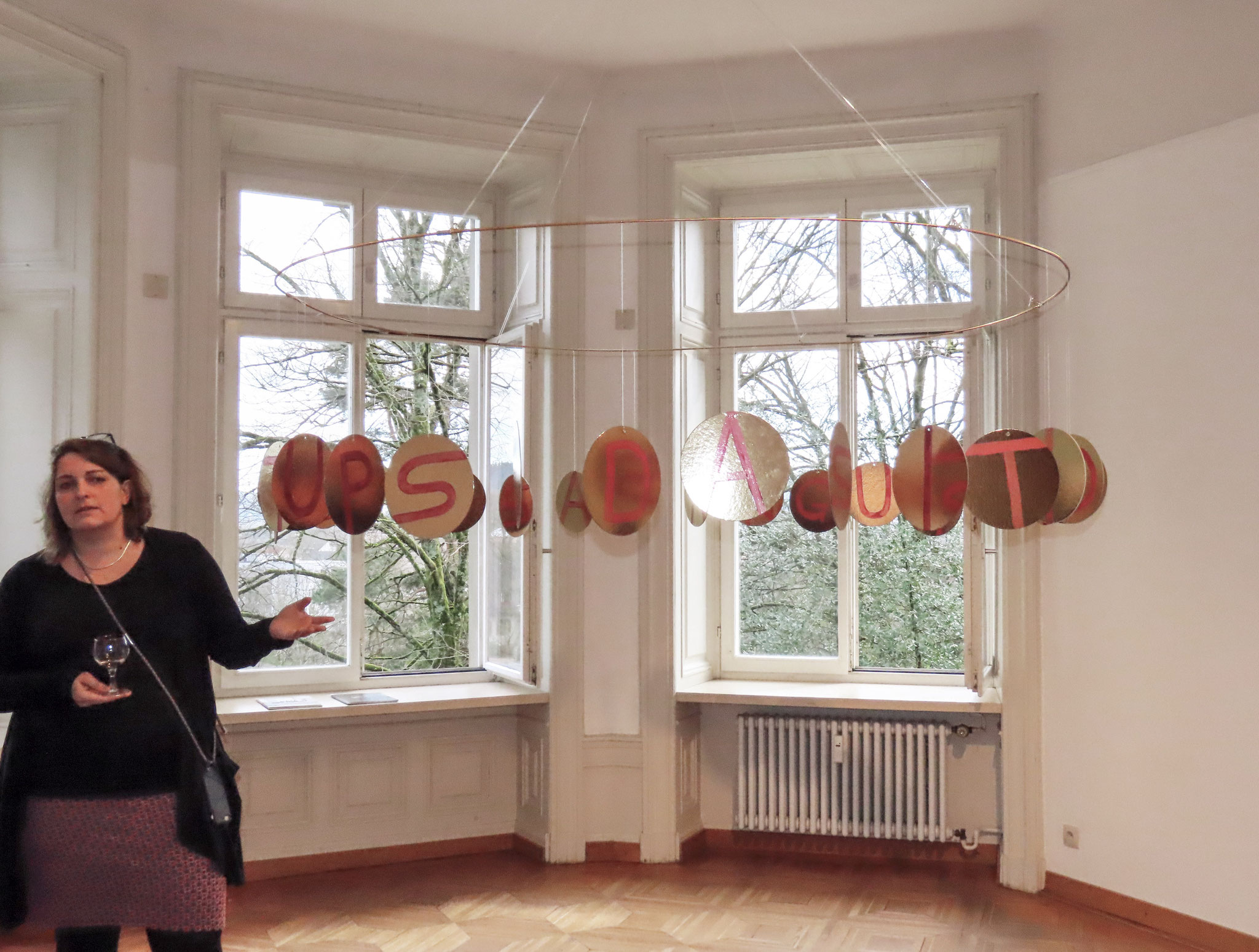 Ausstellungsansicht, Installation "Controversy"