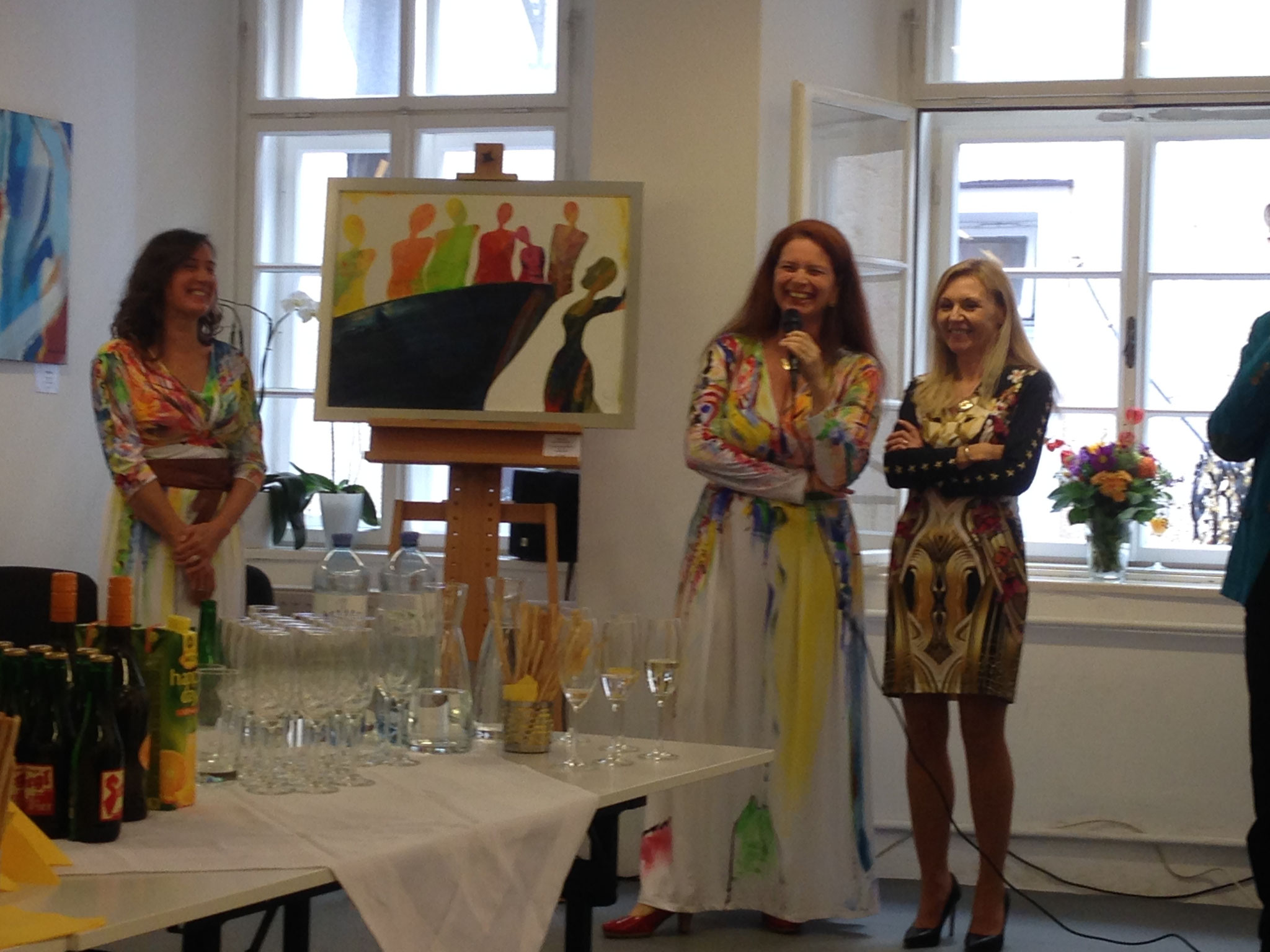 Vernissage zur Ausstellung, Okt. 2016