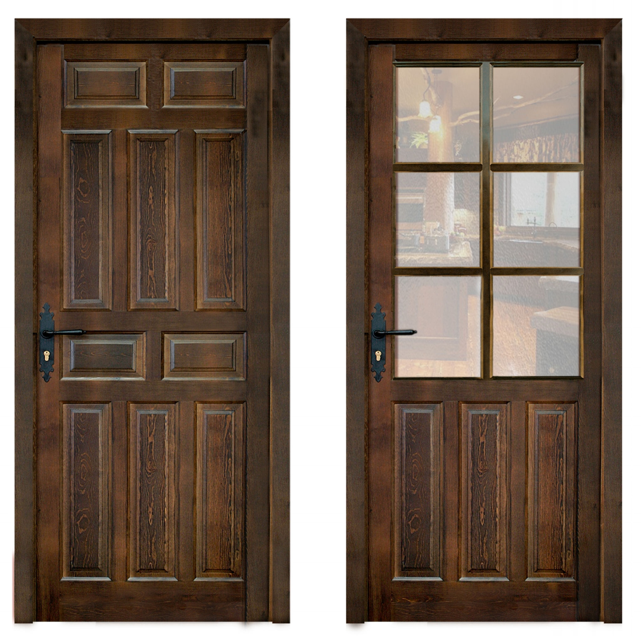 PUERTAS DE ENTRADA MADERA - Herrerocyd, almacén de madera, carpinteria