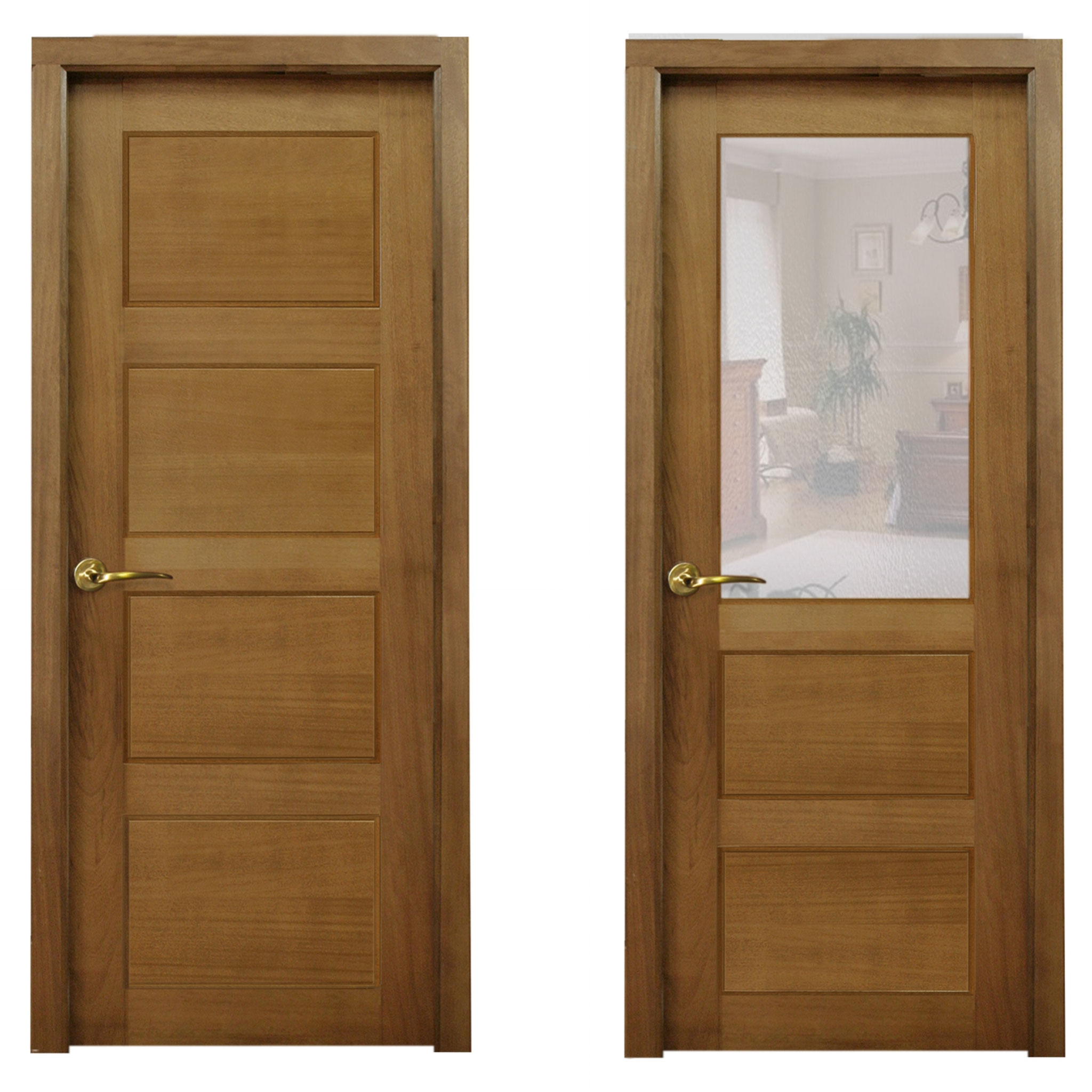 PUERTAS DE ENTRADA MADERA - Herrerocyd, almacén de madera, carpinteria