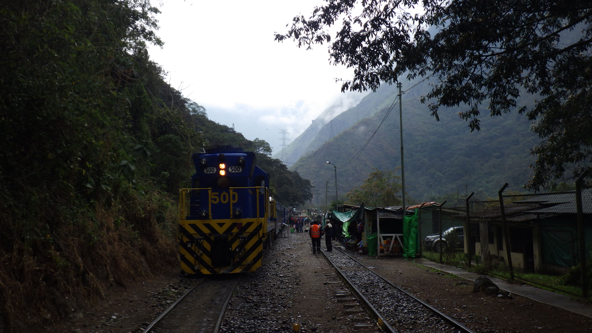 Train pour le Machu Picchu