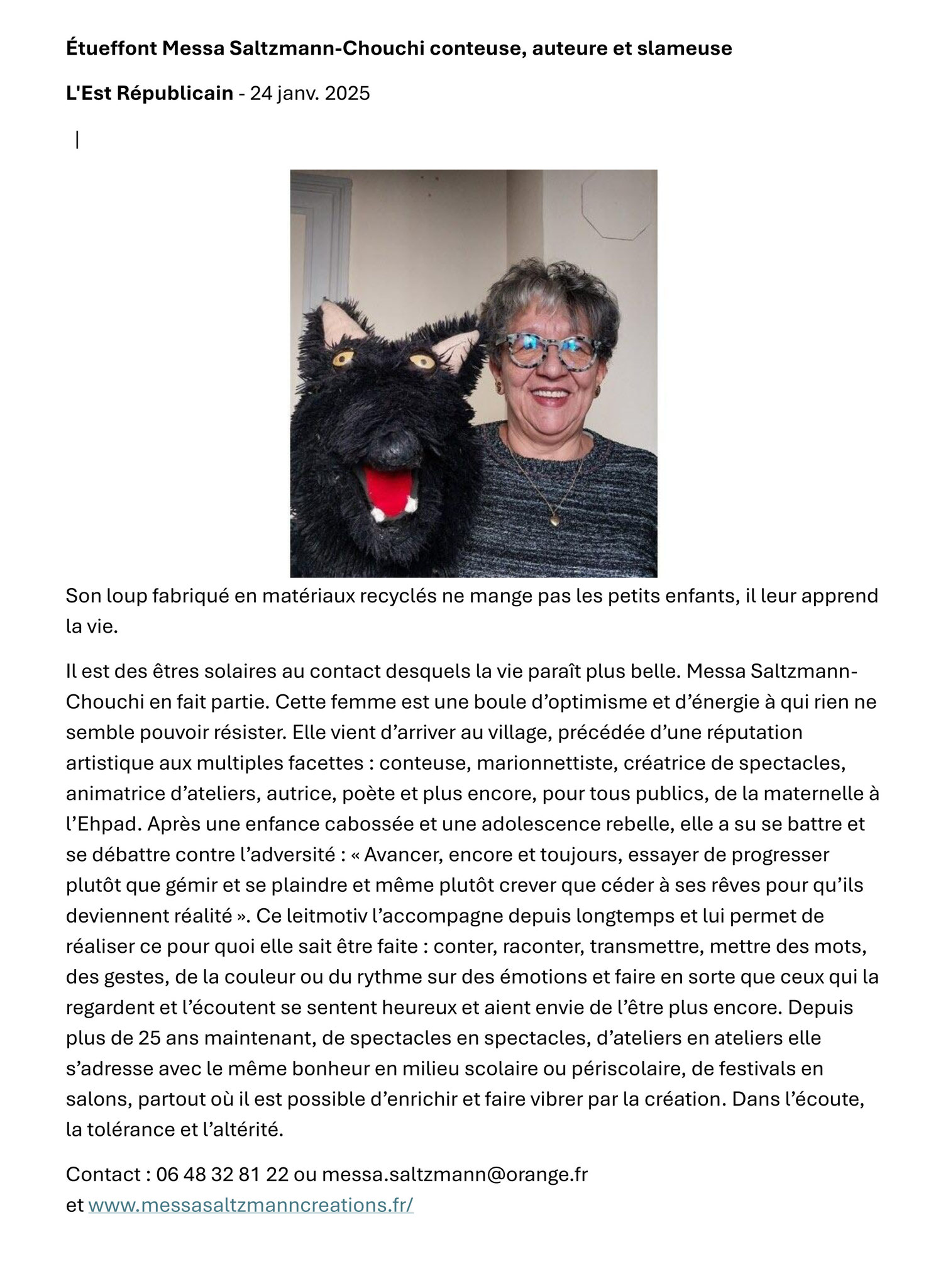 ARTICLE ETUEFFONT