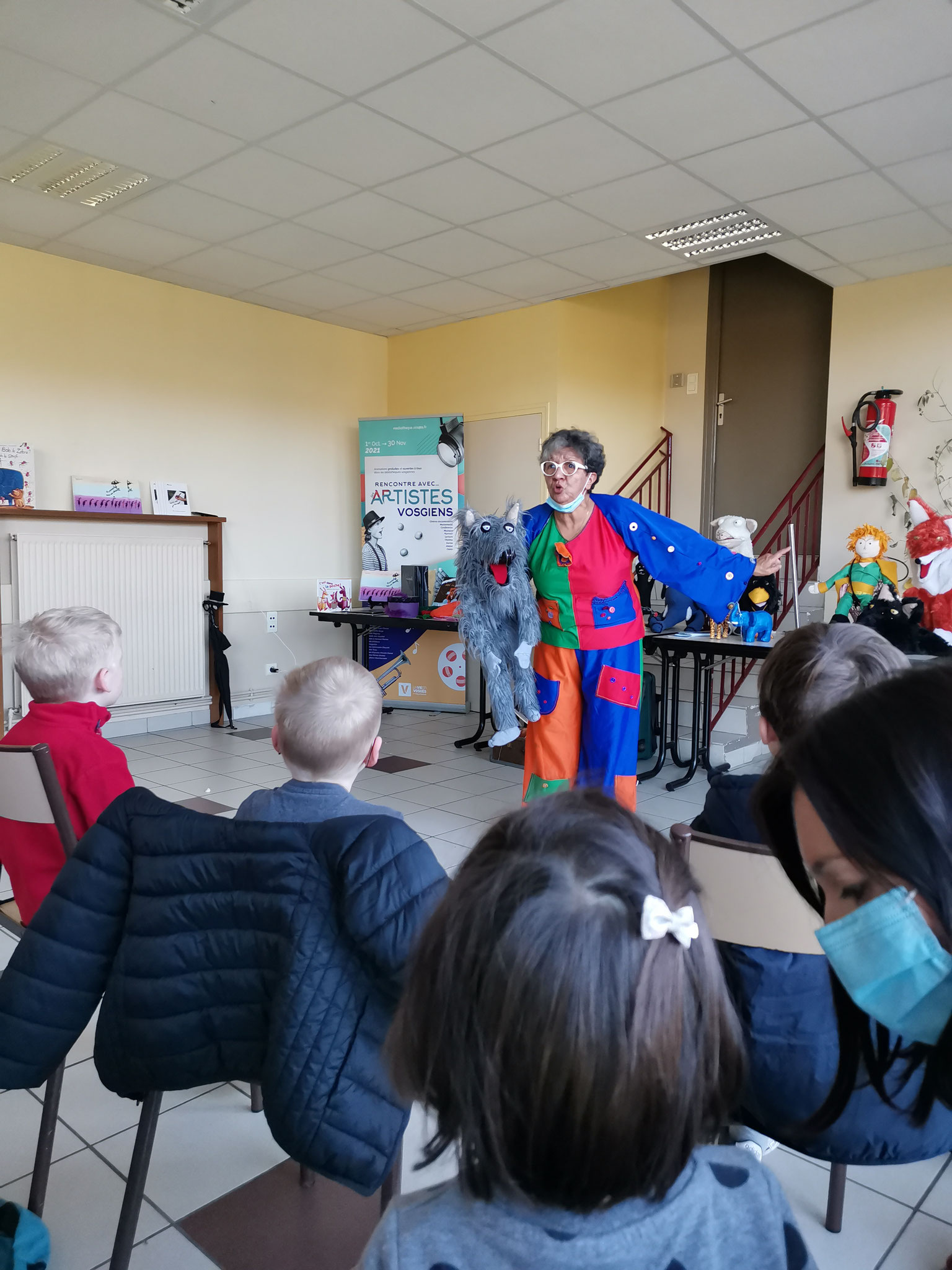 Bibliothèque FRIZON quel bonheur !!! quand le public est fantastique