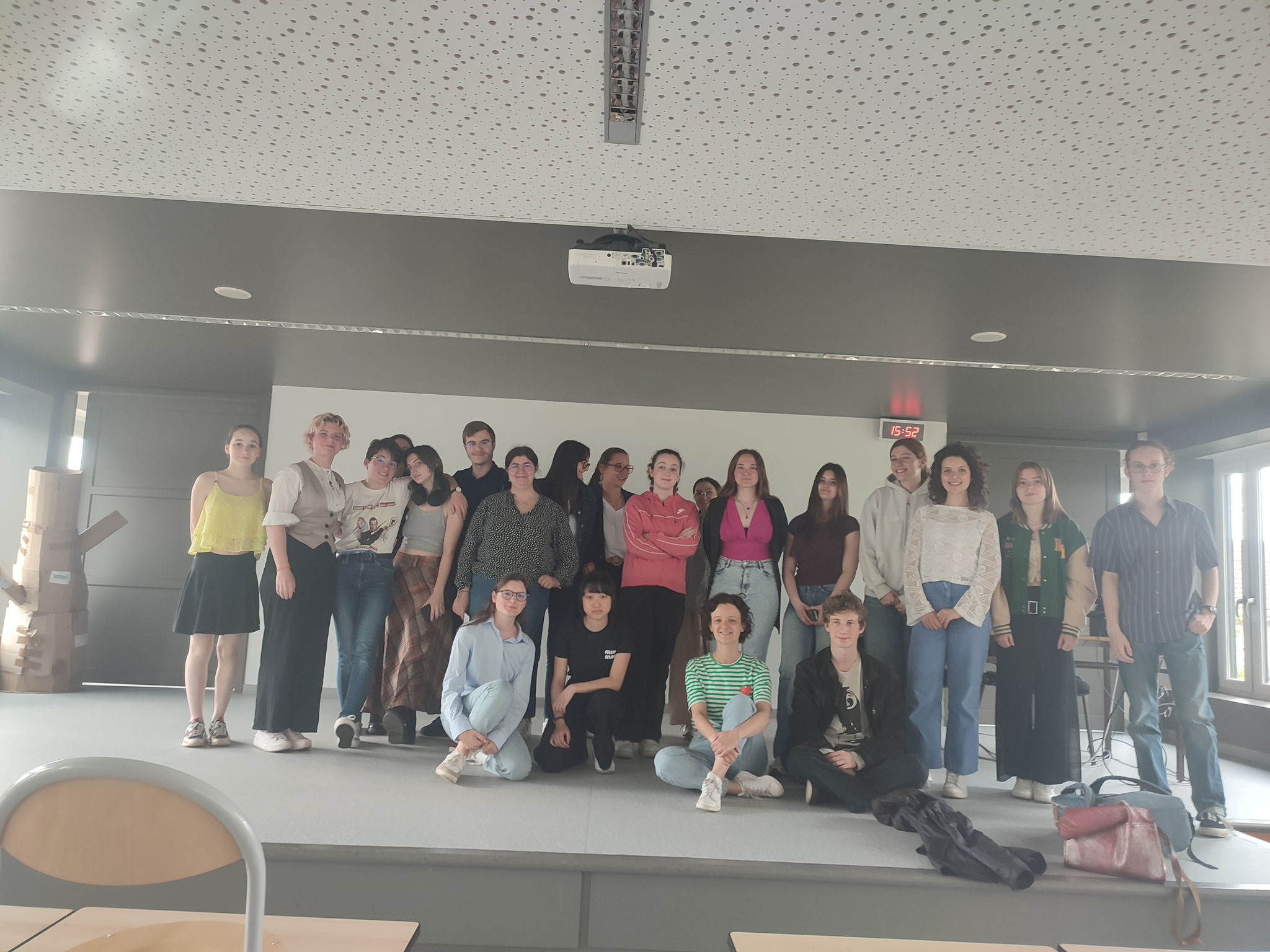 le groupe avec moi