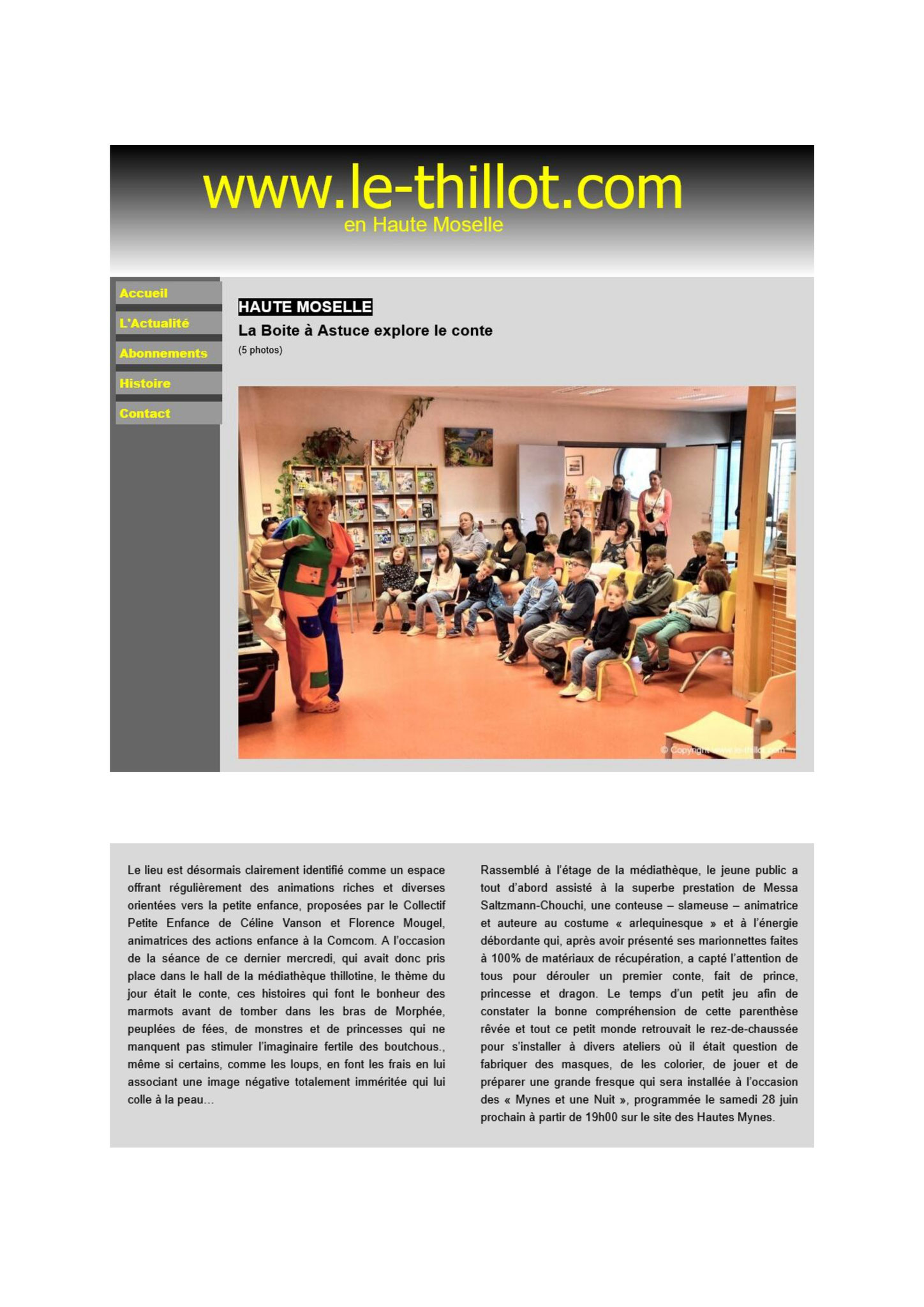 la presse vosgienne