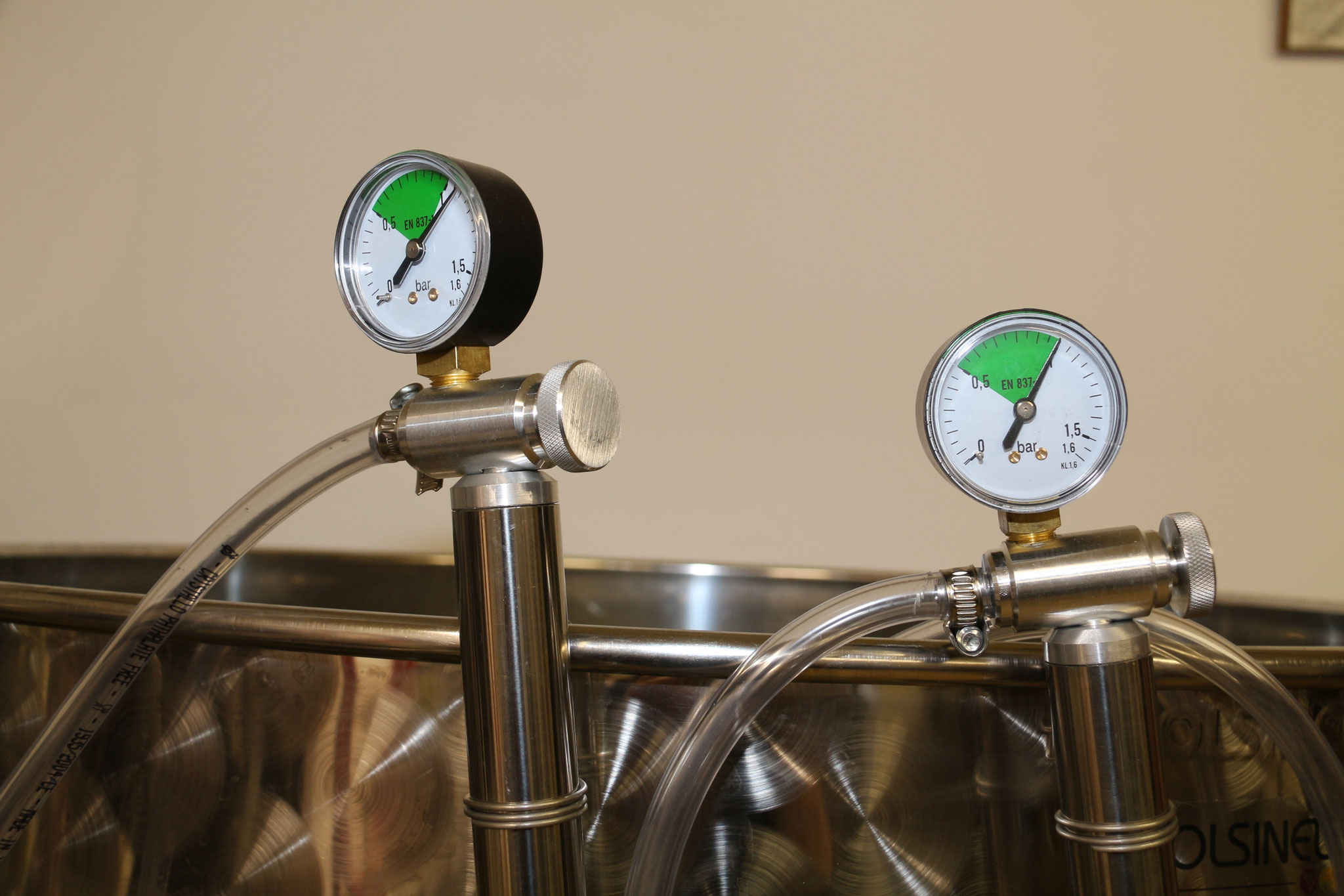 Première fermentation en cuve - Frênette - Alavostra