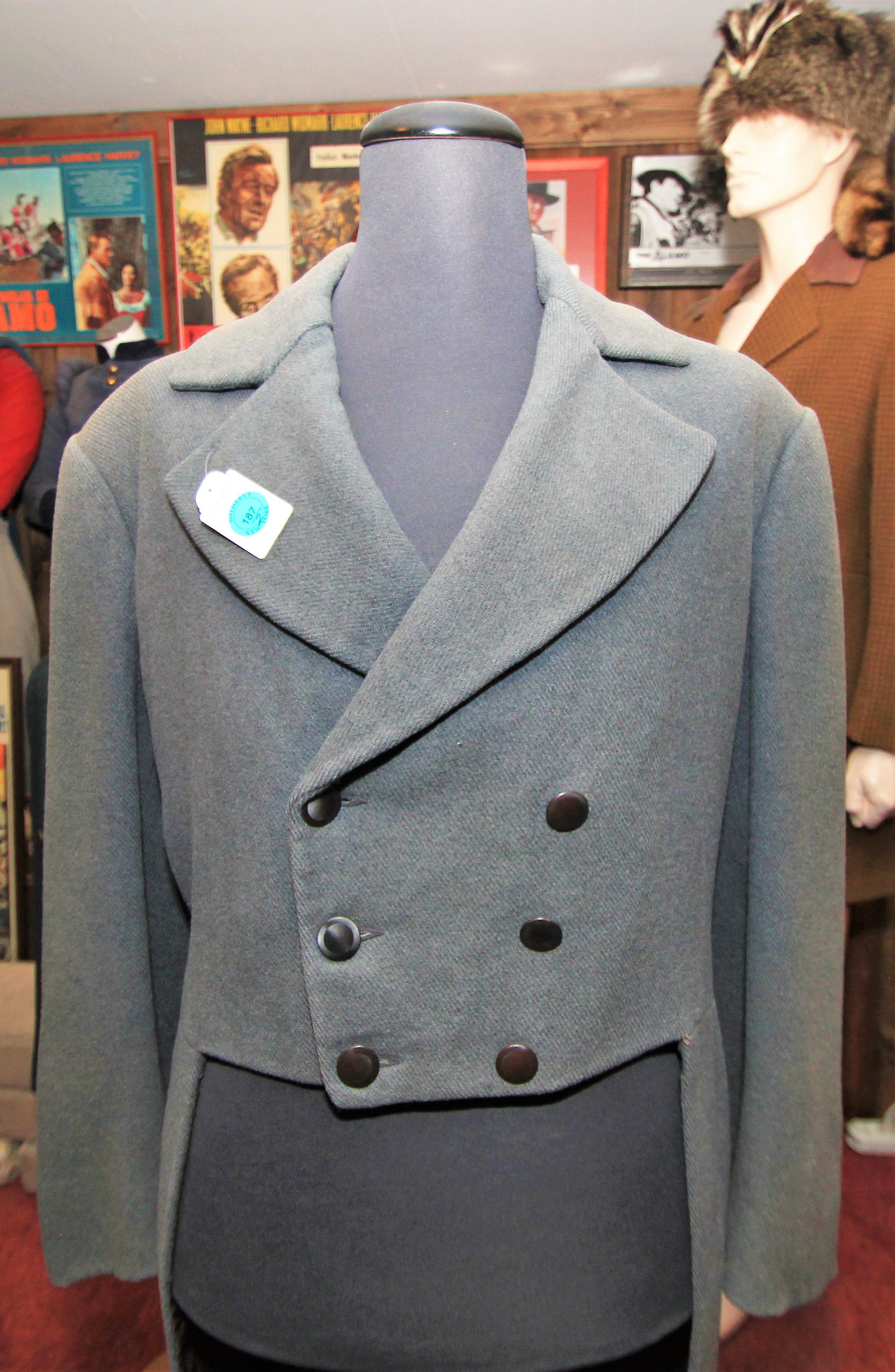 Col. Travis (Laurence Harvey) costume from "The Alamo", sold in 2002 Sotheby's auction.