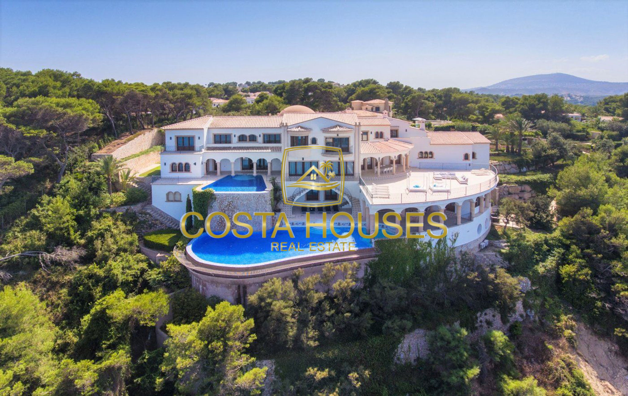 ▷ COSTA HOUSES® La casa mas Cara · Imponente Villa de Lujo frente al Mar en Javea  2.300m2 de Casa · 10 dorm · 12 baños · 1a Linea MAR - 12.500.000 € · www.costa-houses.com